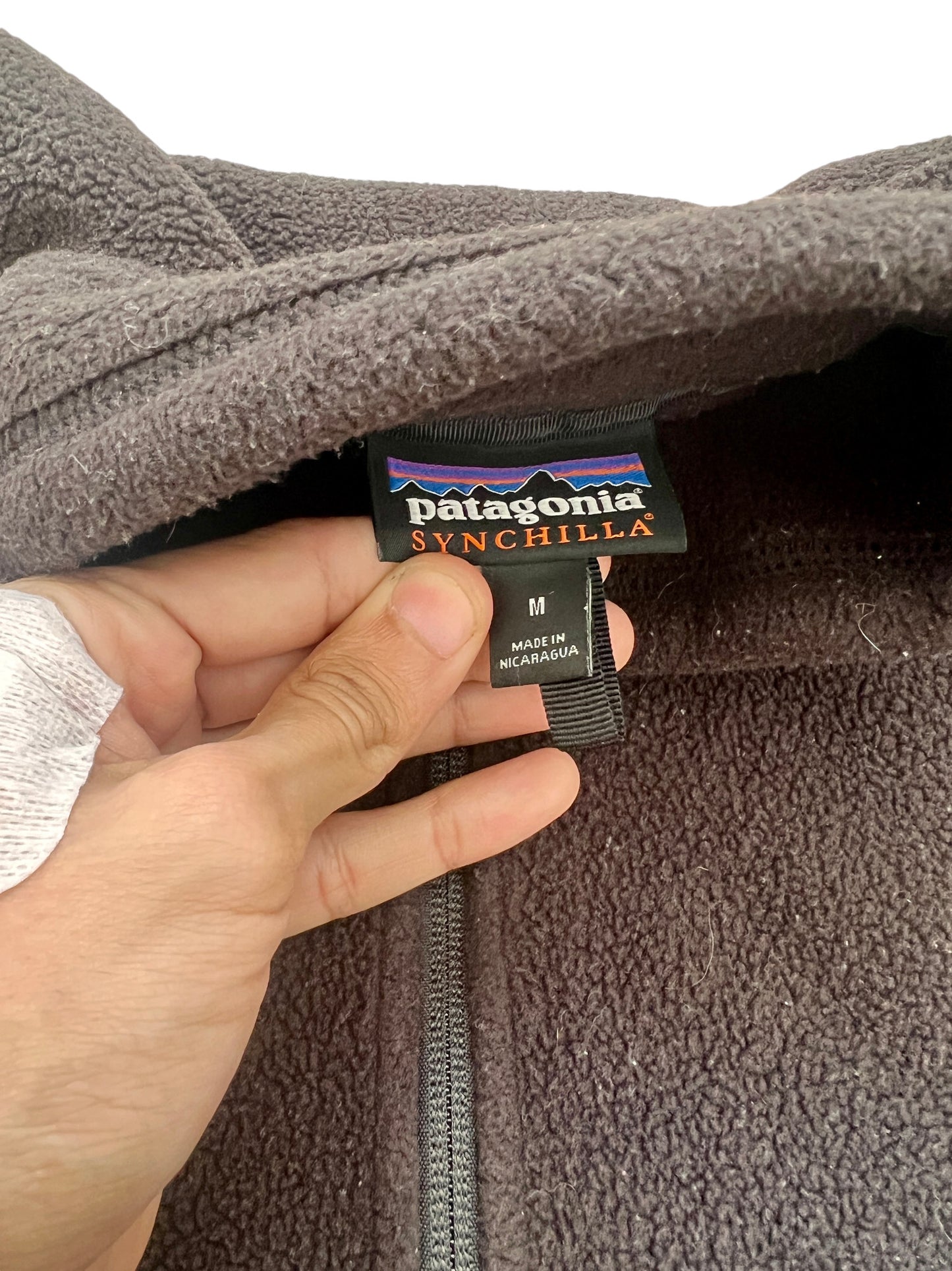 Patagonia Synchilla Sherpa Polar Black - cloakerstore