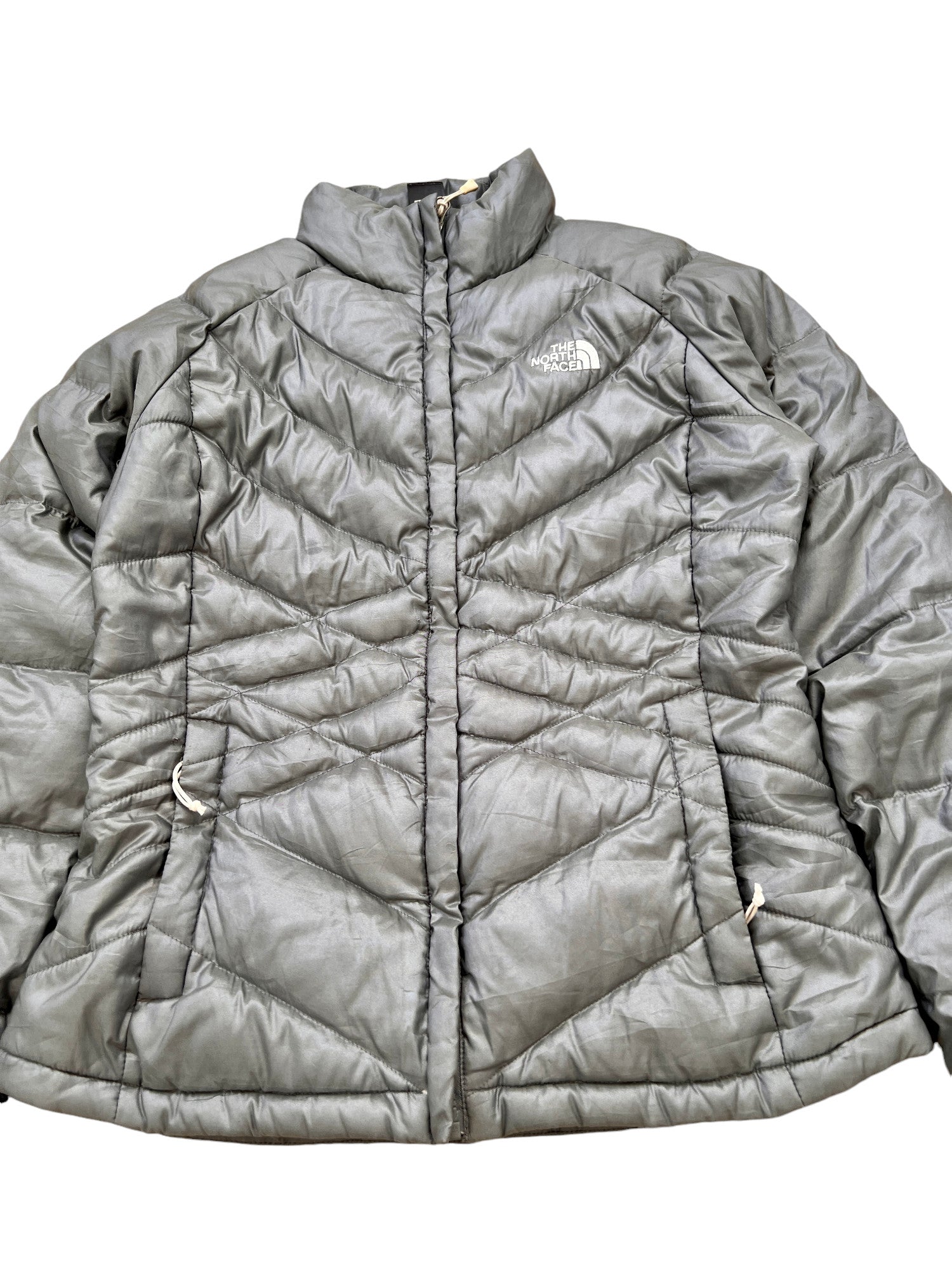 The North Face Puffer 550 Gray Vintage Premium - cloakerstore