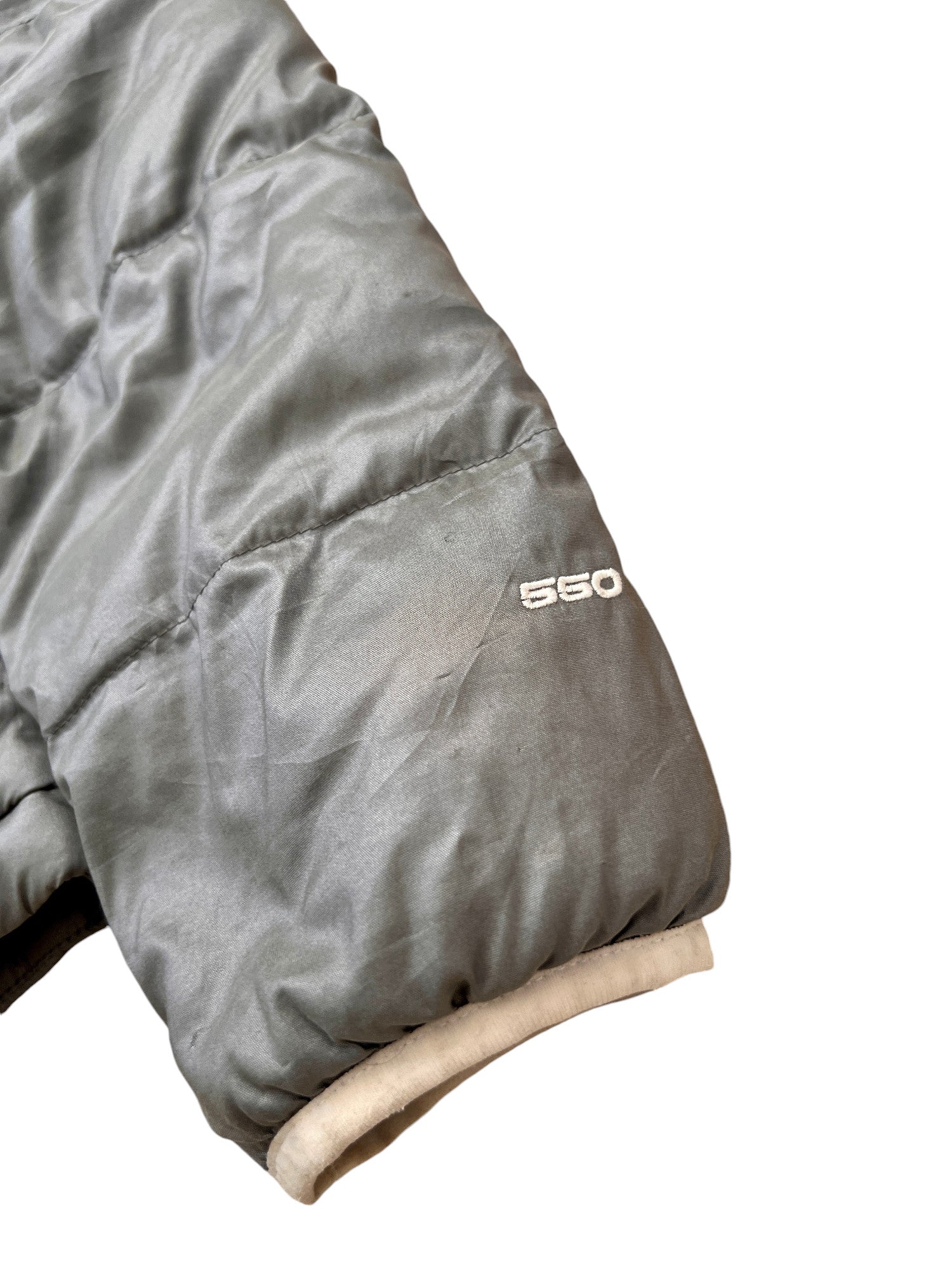 The North Face Puffer 550 Gray Vintage Premium - cloakerstore