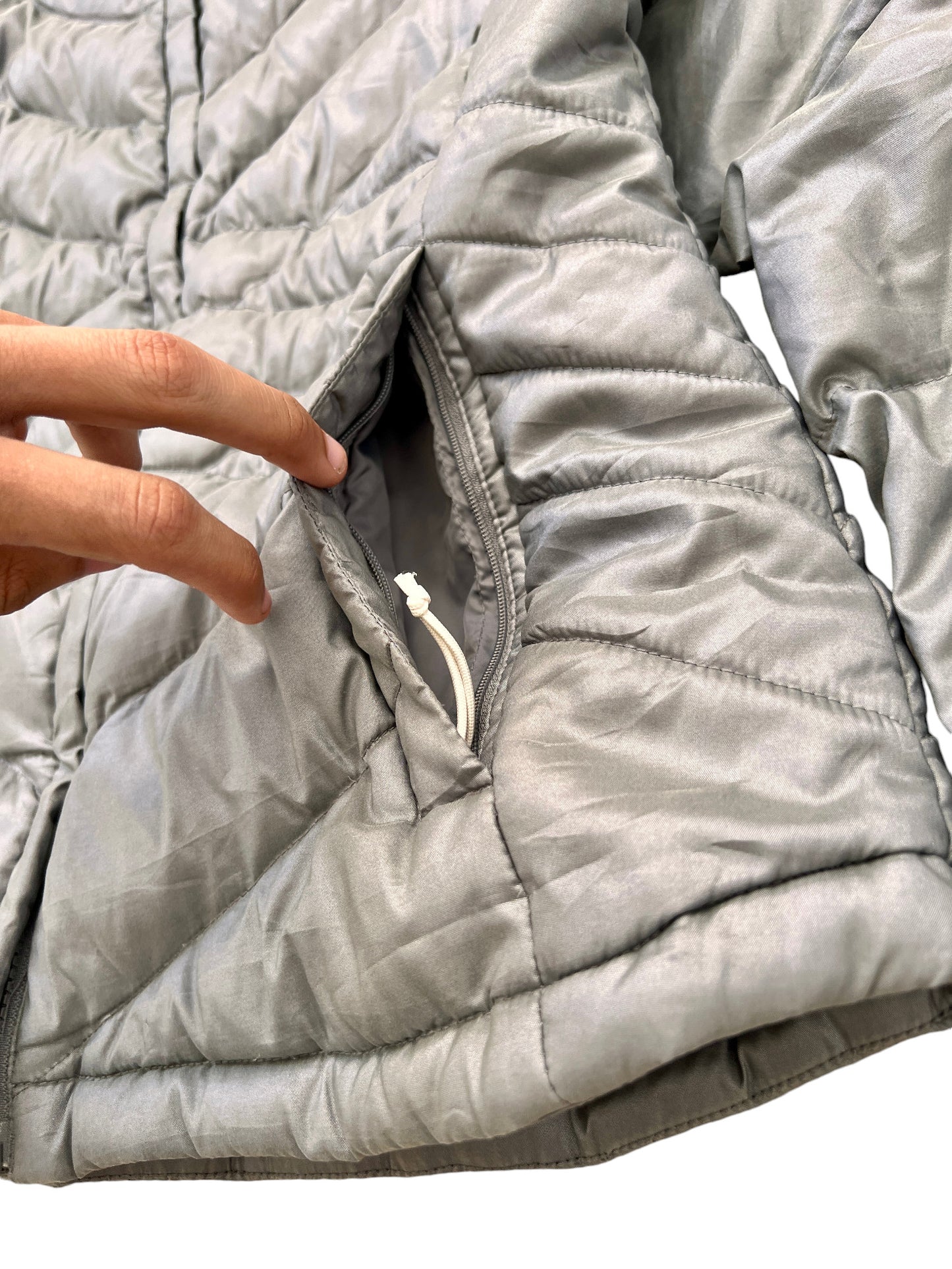 The North Face Puffer 550 Gray Vintage Premium - cloakerstore