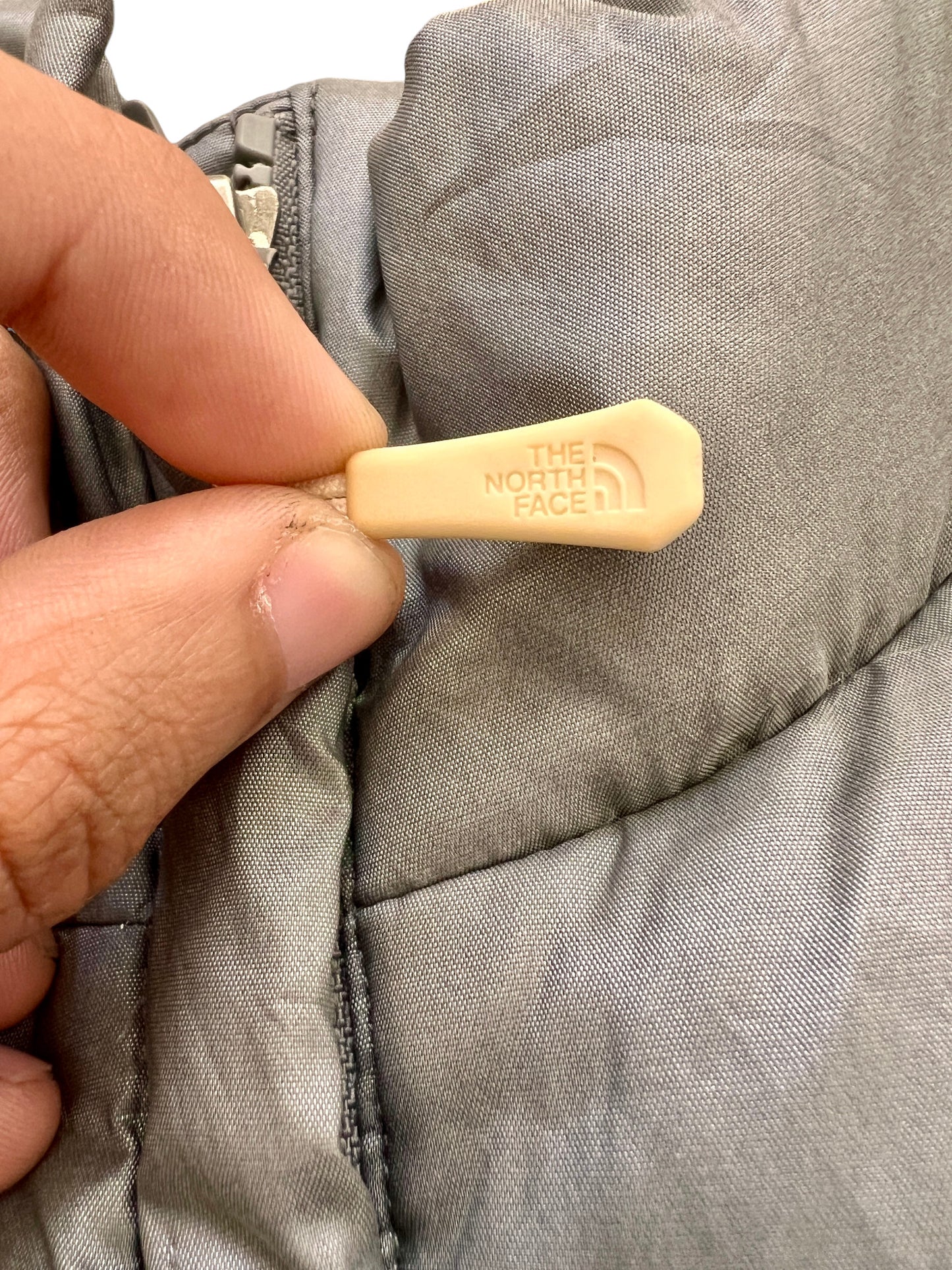The North Face Puffer 550 Gray Vintage Premium - cloakerstore