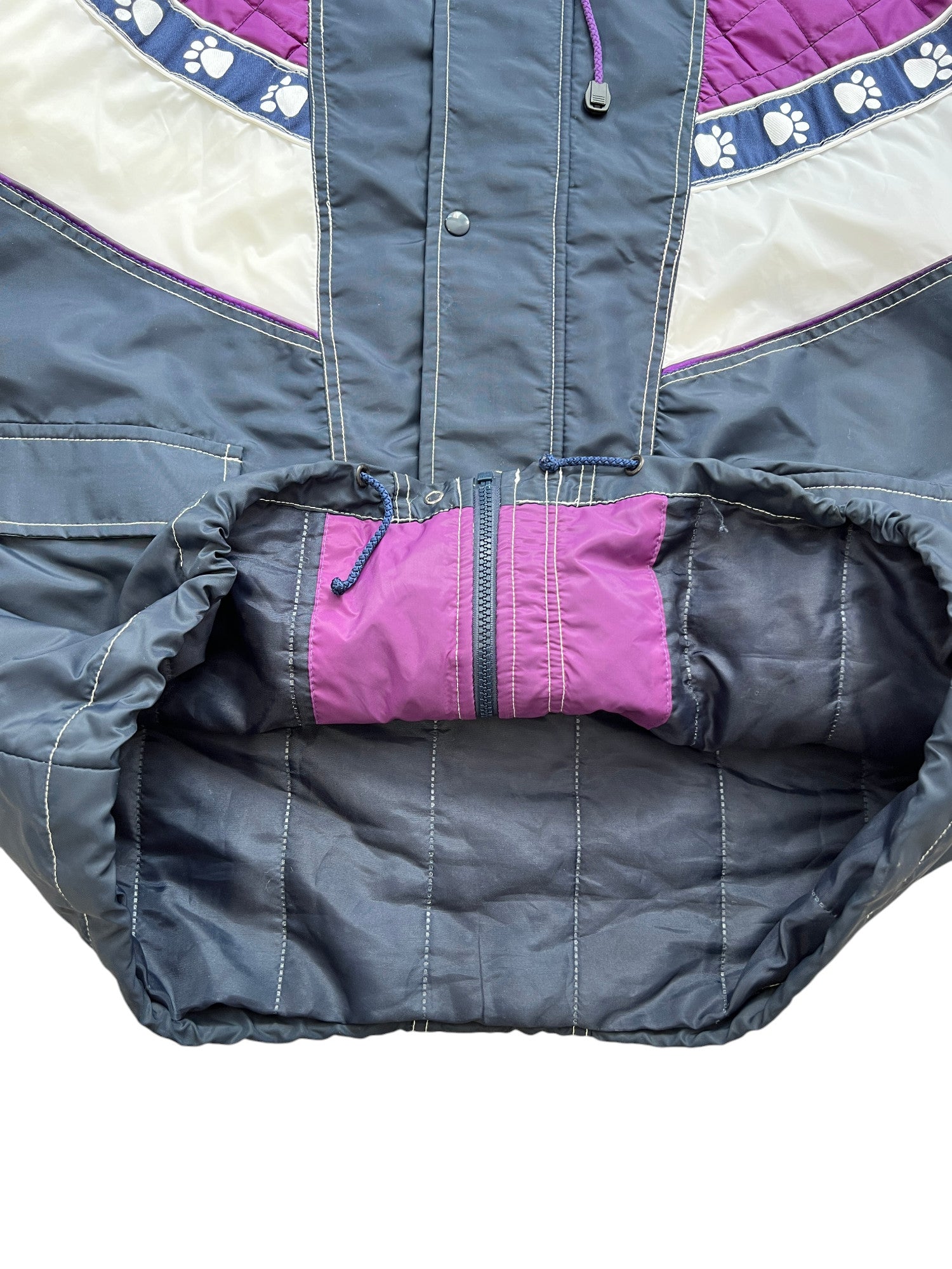 90's Kelme Real Madrid Puffer Jacket Vintage - cloakerstore