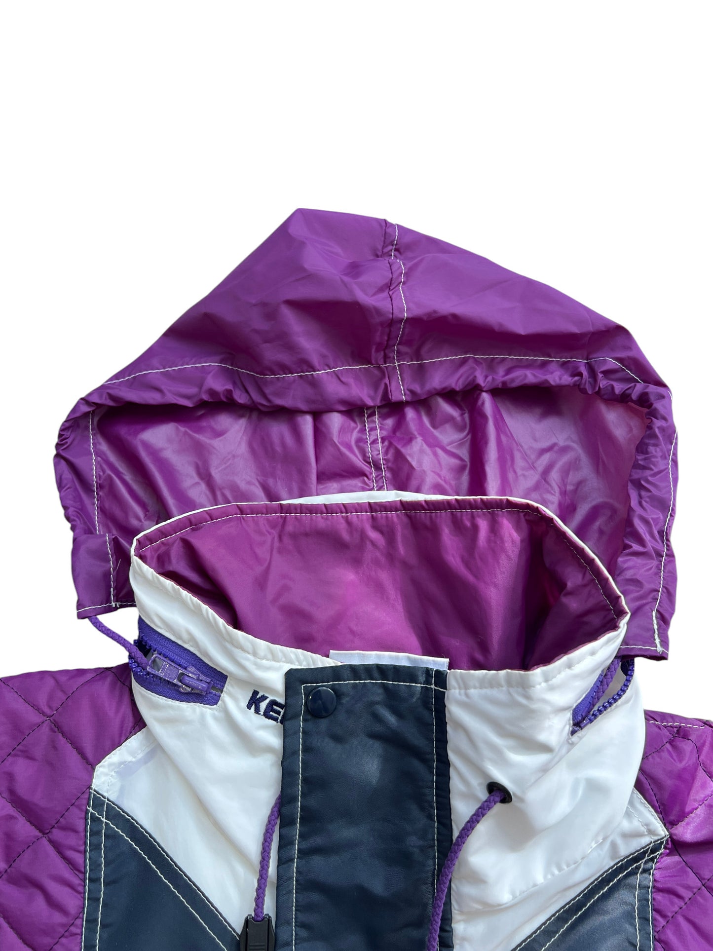 90's Kelme Real Madrid Puffer Jacket Vintage - cloakerstore