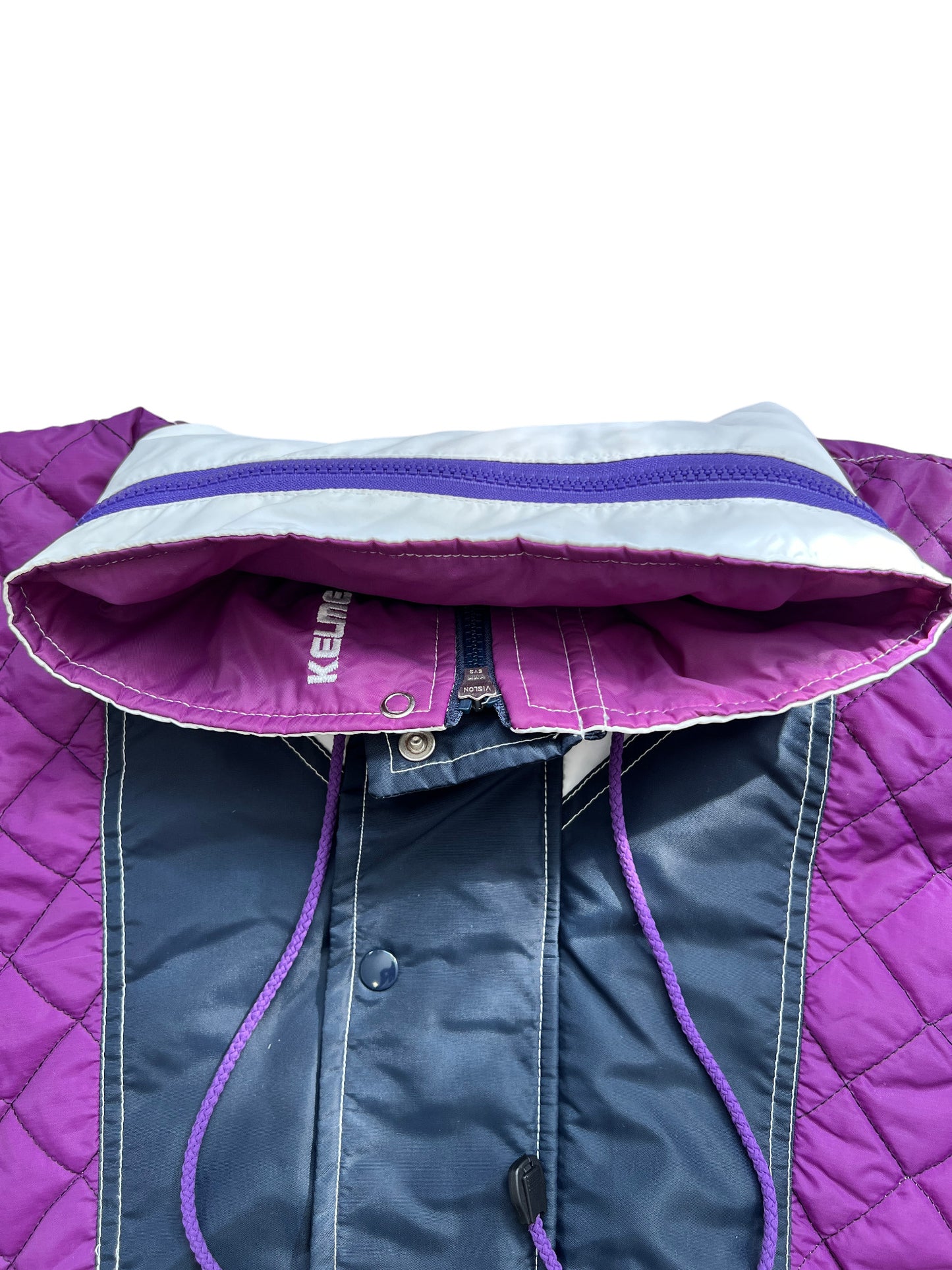 90's Kelme Real Madrid Puffer Jacket Vintage - cloakerstore