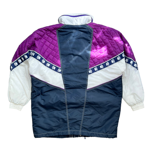 90's Kelme Real Madrid Puffer Jacket Vintage - cloakerstore