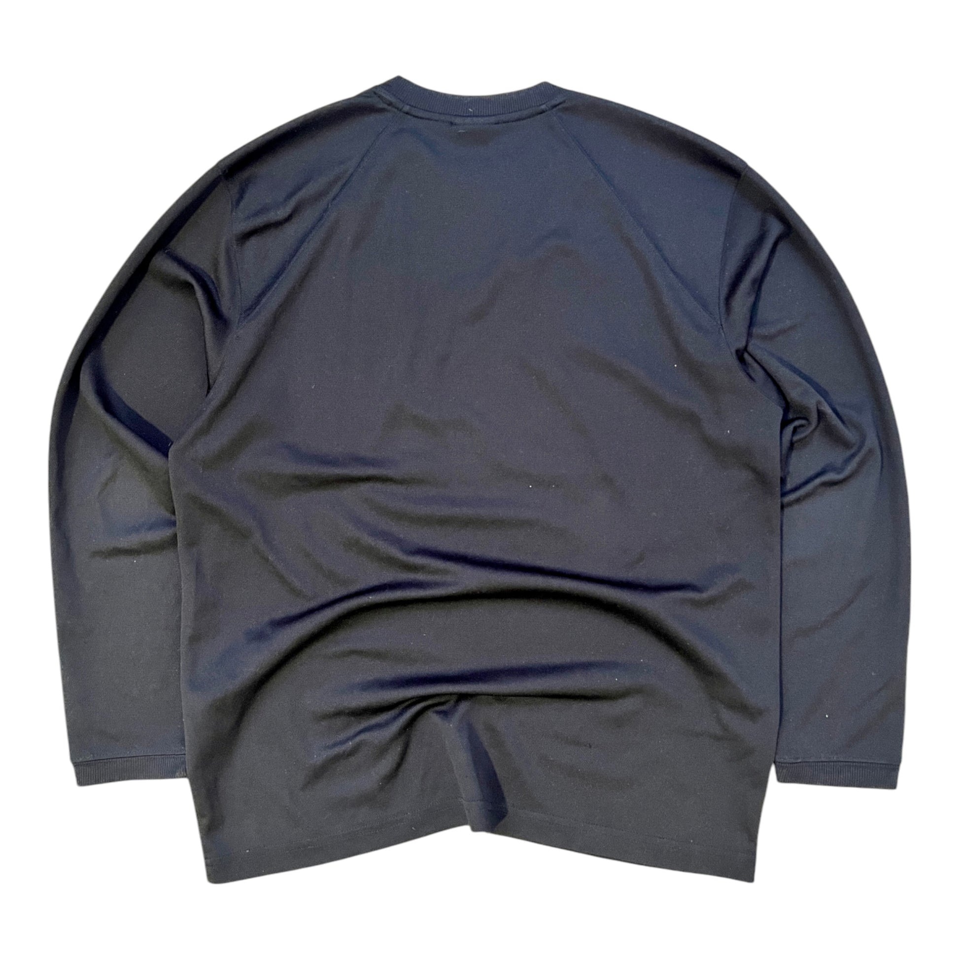 00's Oakley Long Sleeve Black Sport Skull Logo - cloakerstore