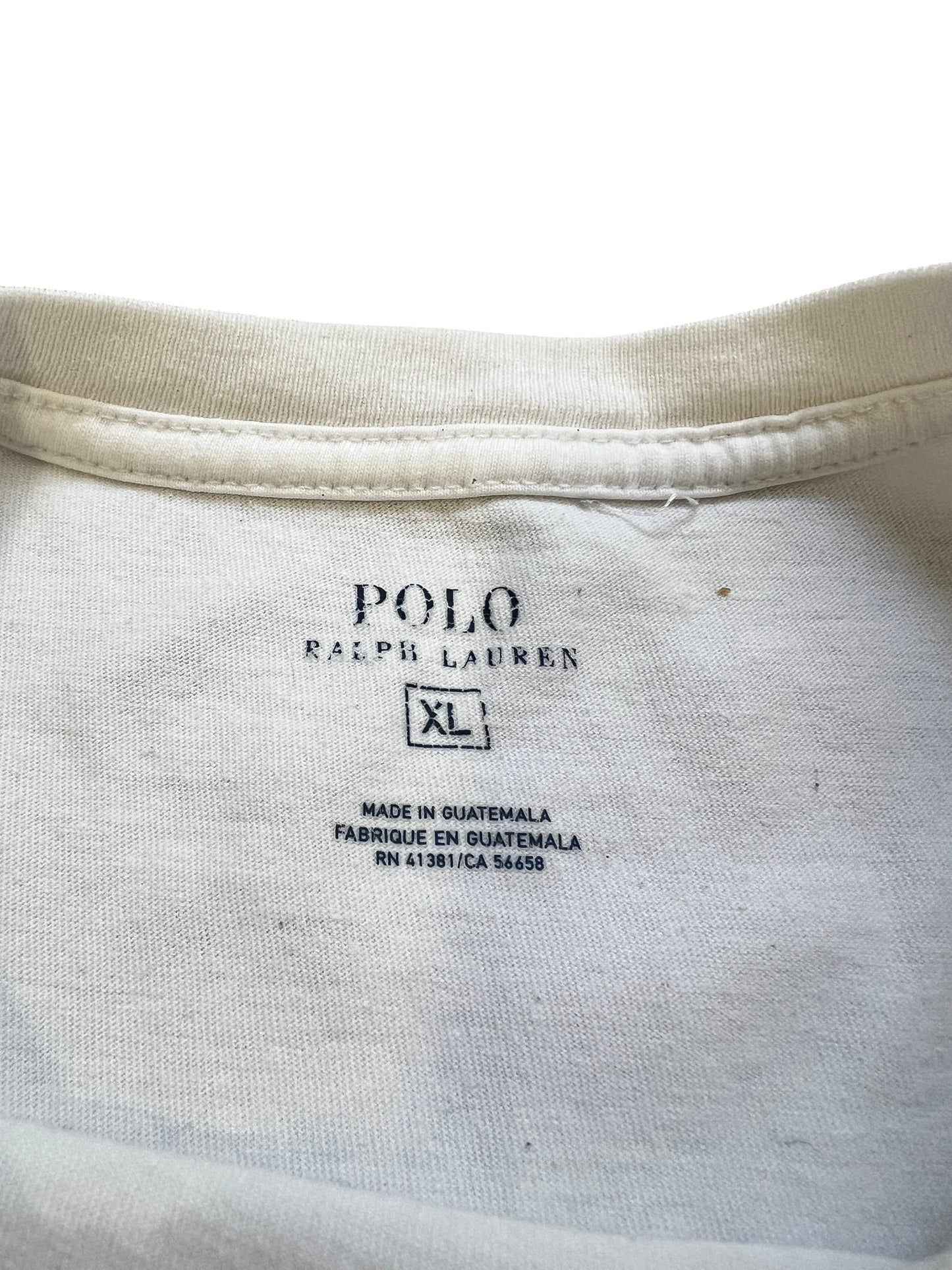 Polo Ralph Lauren T-shirt White - cloakerstore
