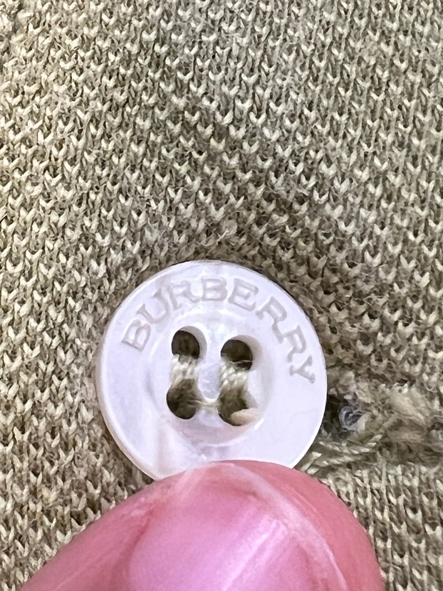 Burberry Polo Long Sleeve Light Green - cloakerstore