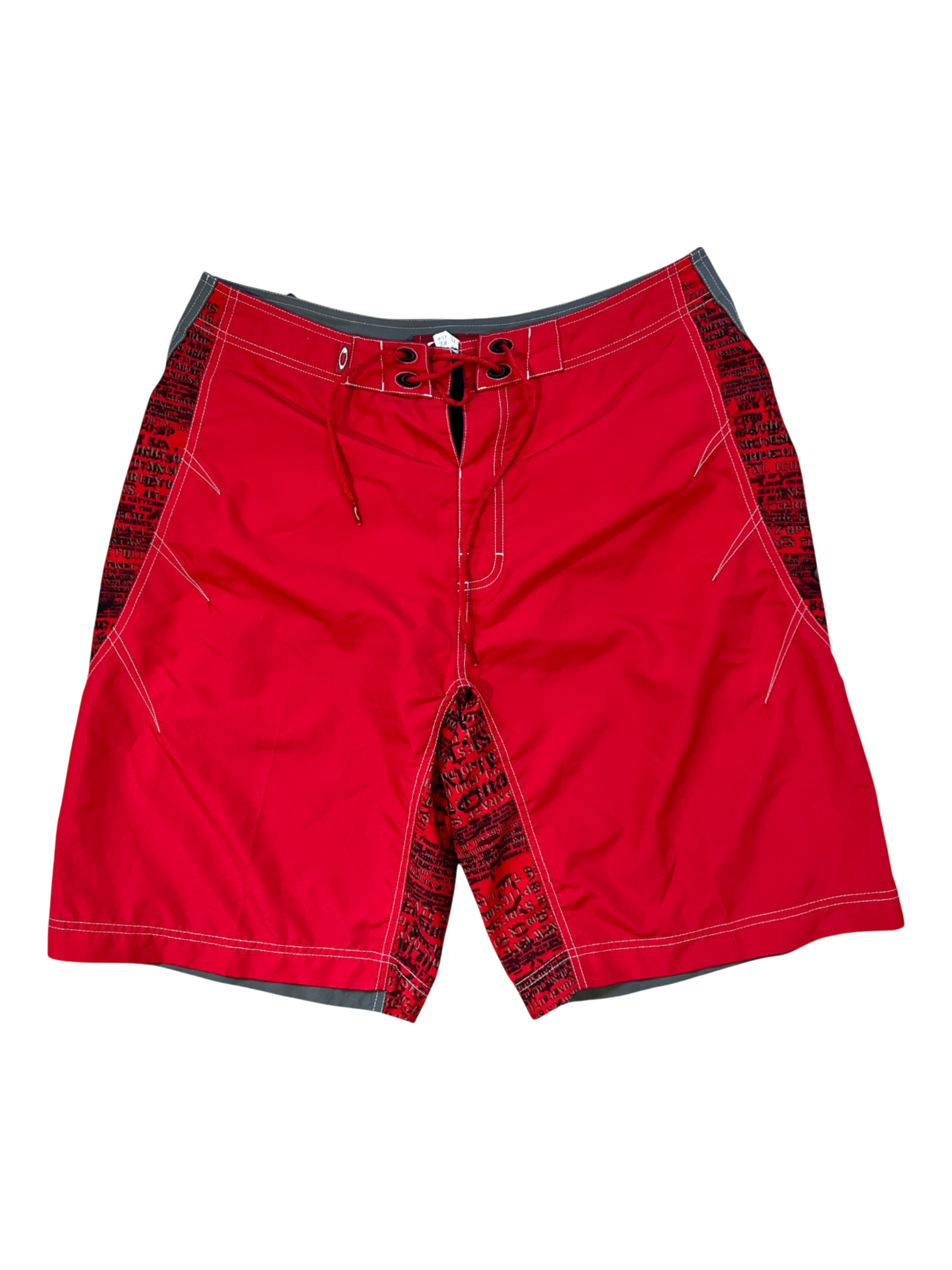 00's Oakley Short Plate 2.4 Blood Red / Silver - cloakerstore