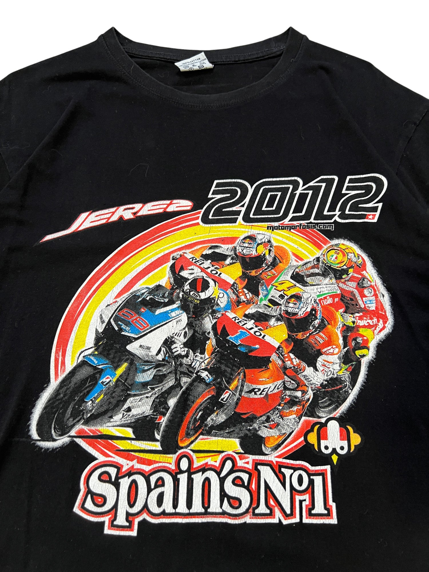 2012 MotoGP Vintage T-shirt - cloakerstore