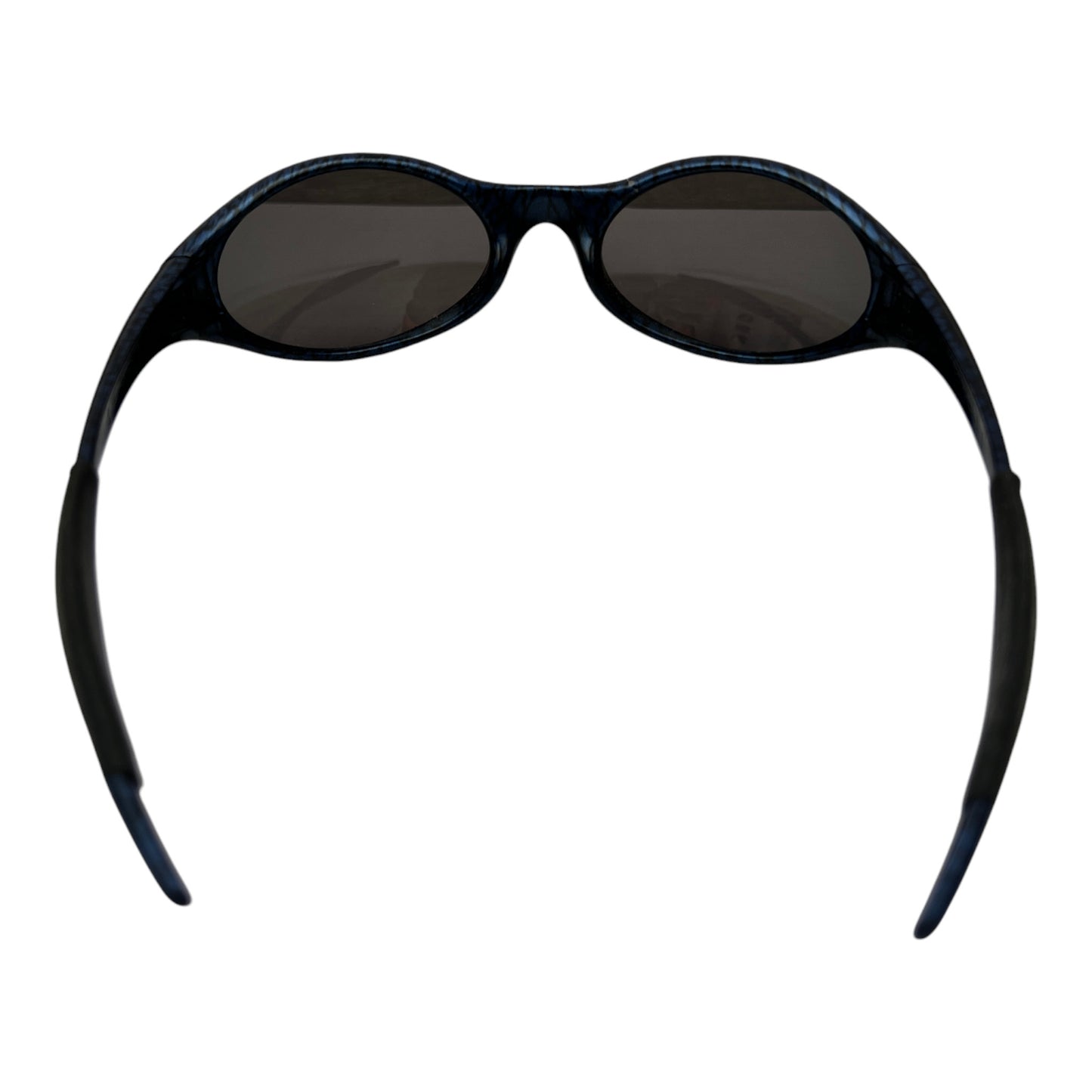 1994 Oakley Eye Jacket Cobalt Black Iridium Sunglasses - cloakerstore
