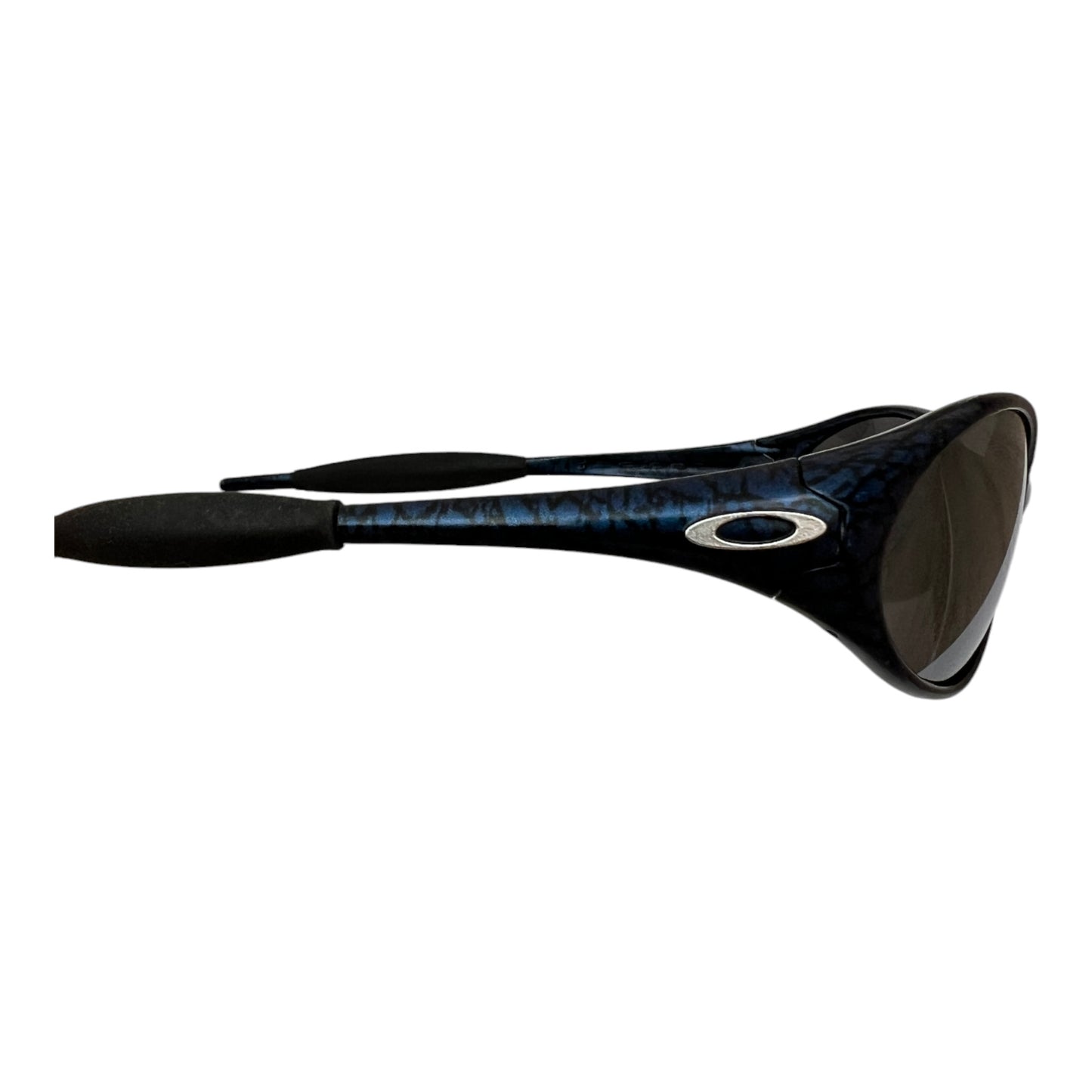 1994 Oakley Eye Jacket Cobalt Black Iridium Sunglasses - cloakerstore