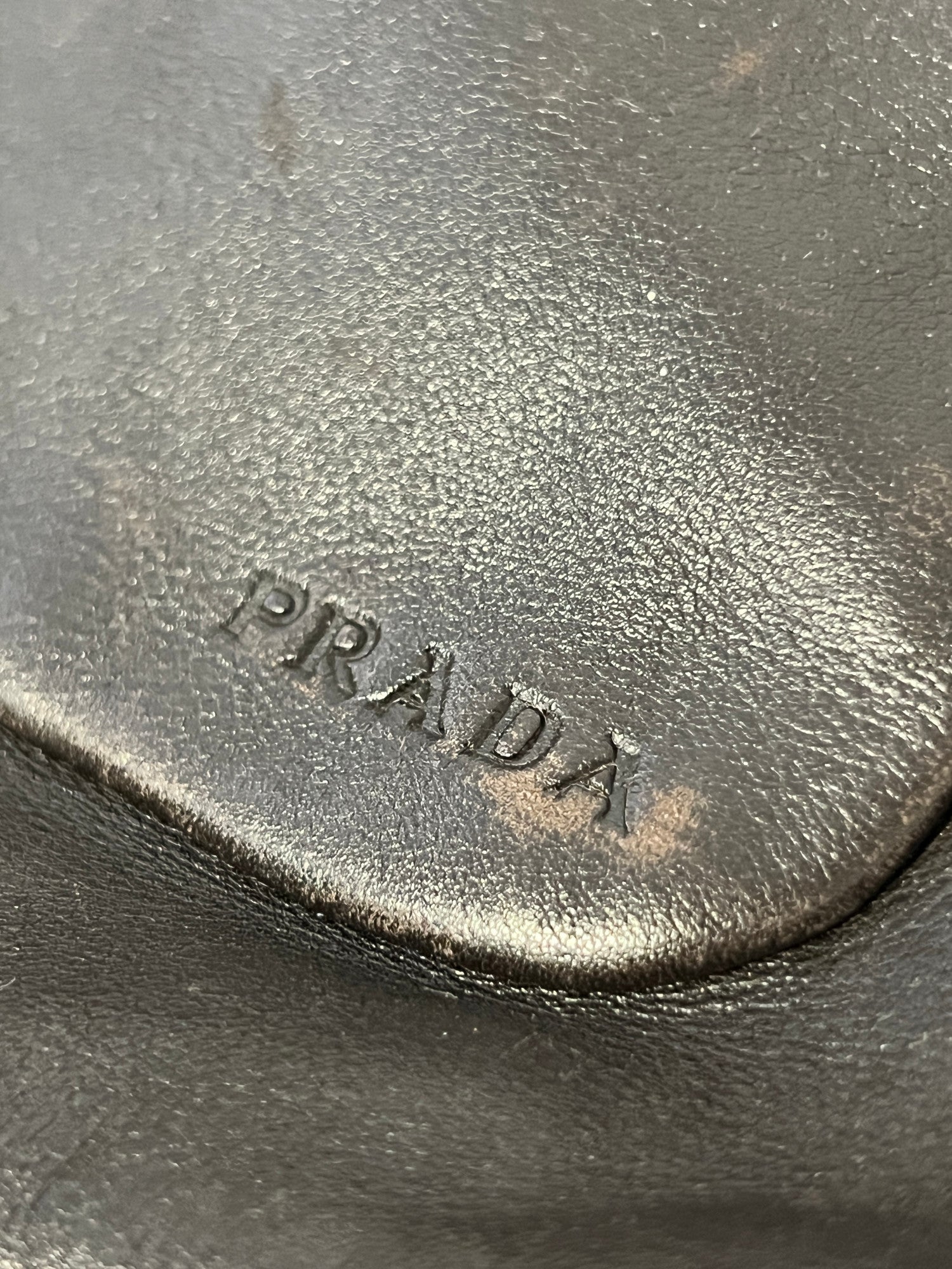 Prada Shoudler Bag Vintage 90's Leather - cloakerstore