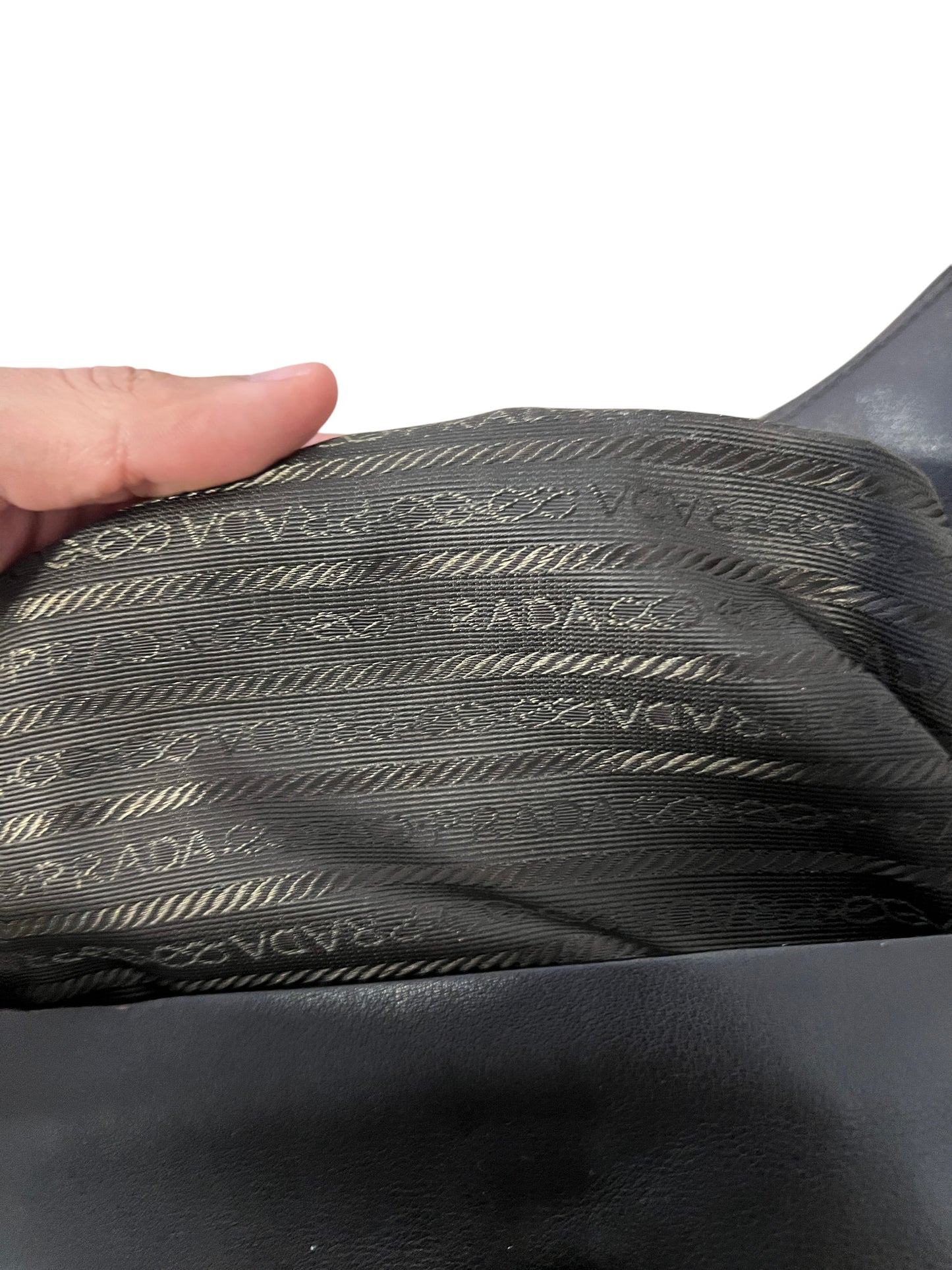 Prada Shoudler Bag Vintage 90's Leather - cloakerstore
