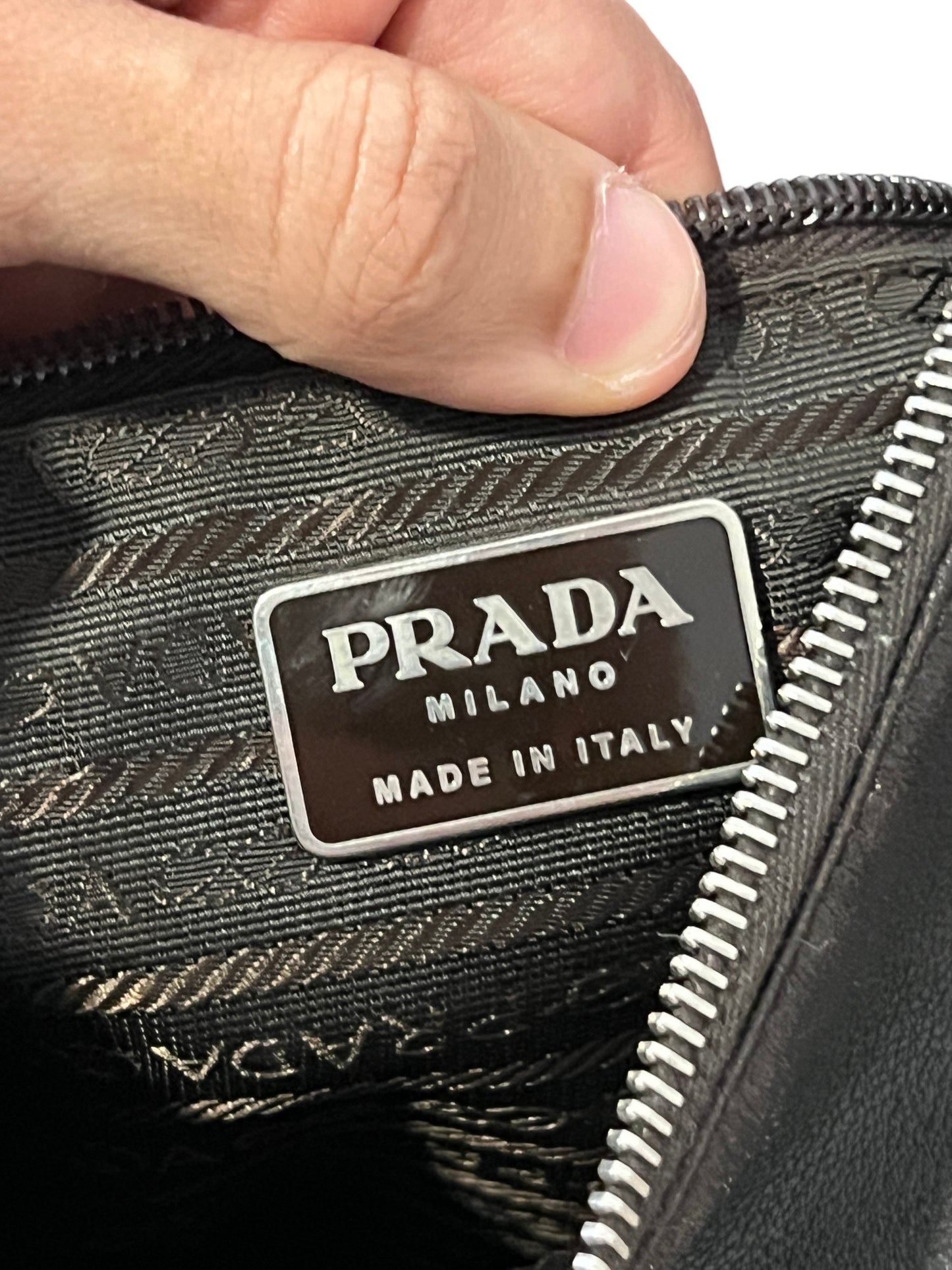 Prada Shoudler Bag Vintage 90's Leather - cloakerstore