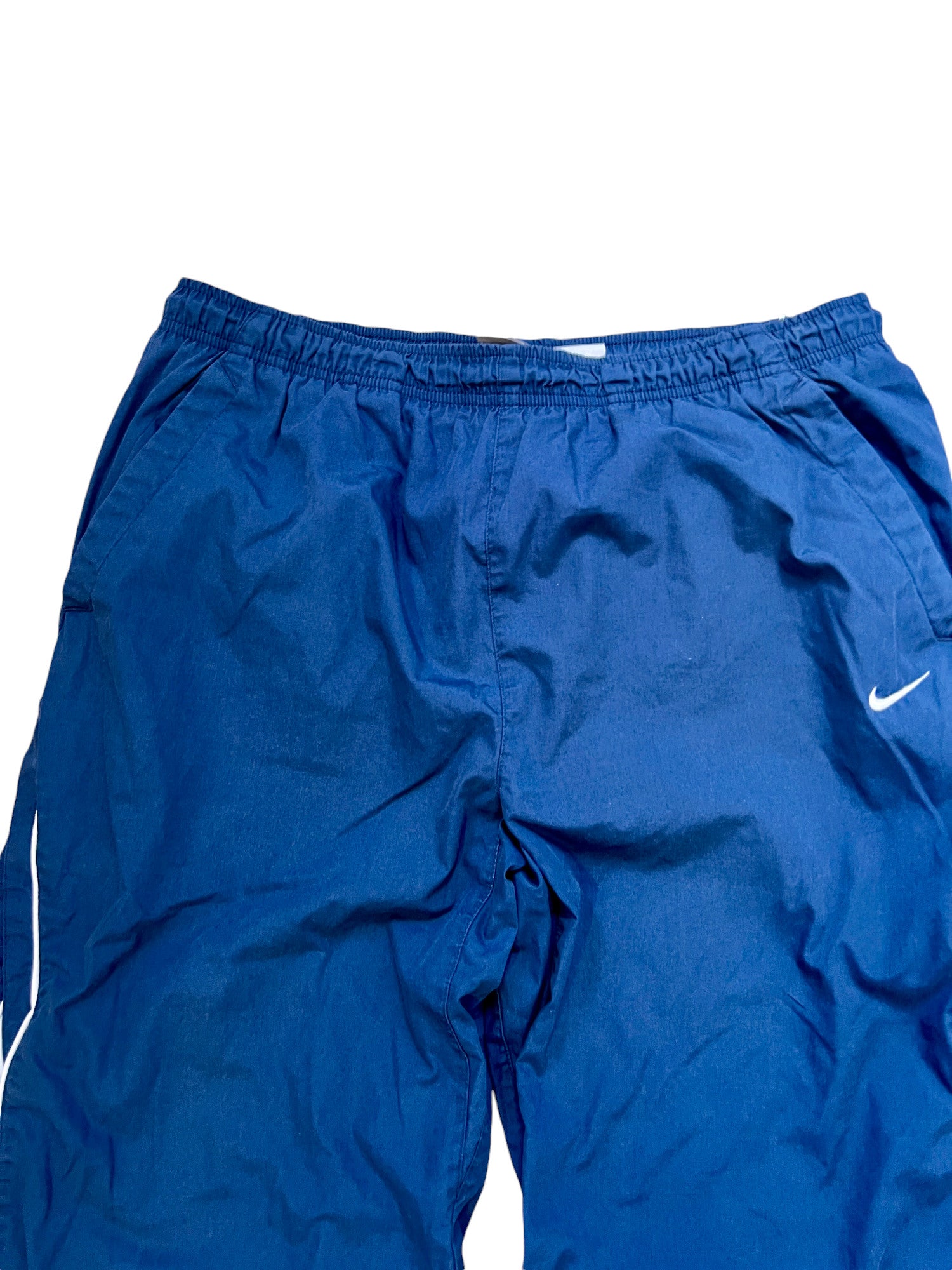 Nike Jorts Vintage Parachute Dark Blue Y2K - cloakerstore