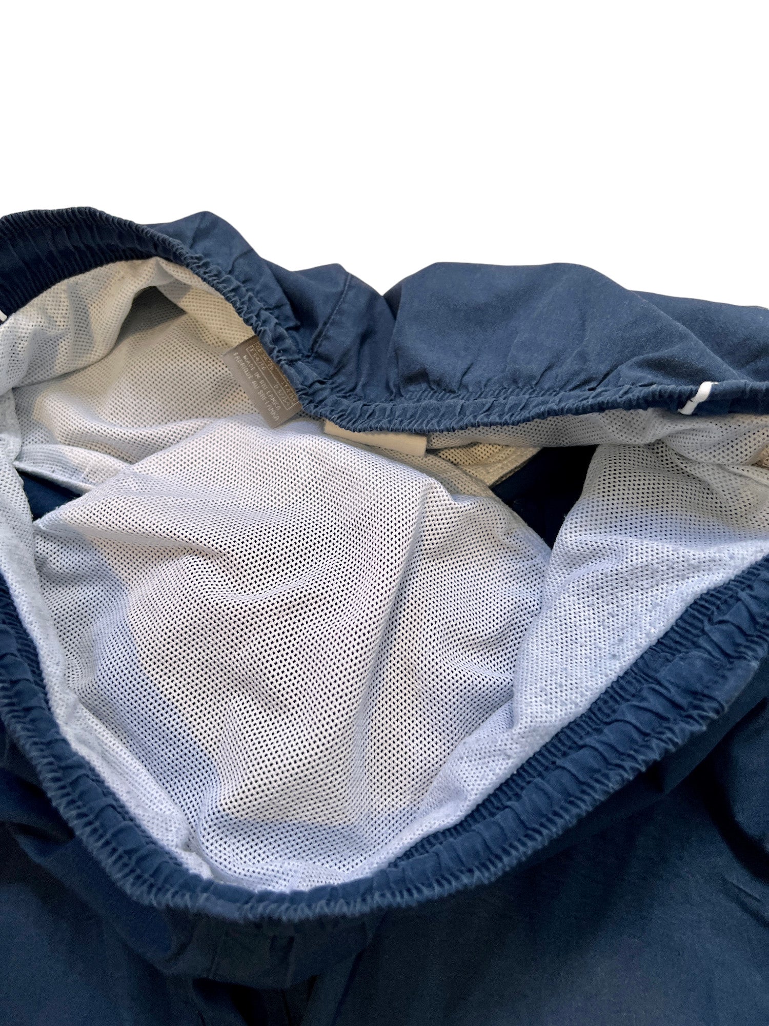 Nike Jorts Vintage Parachute Dark Blue Y2K - cloakerstore
