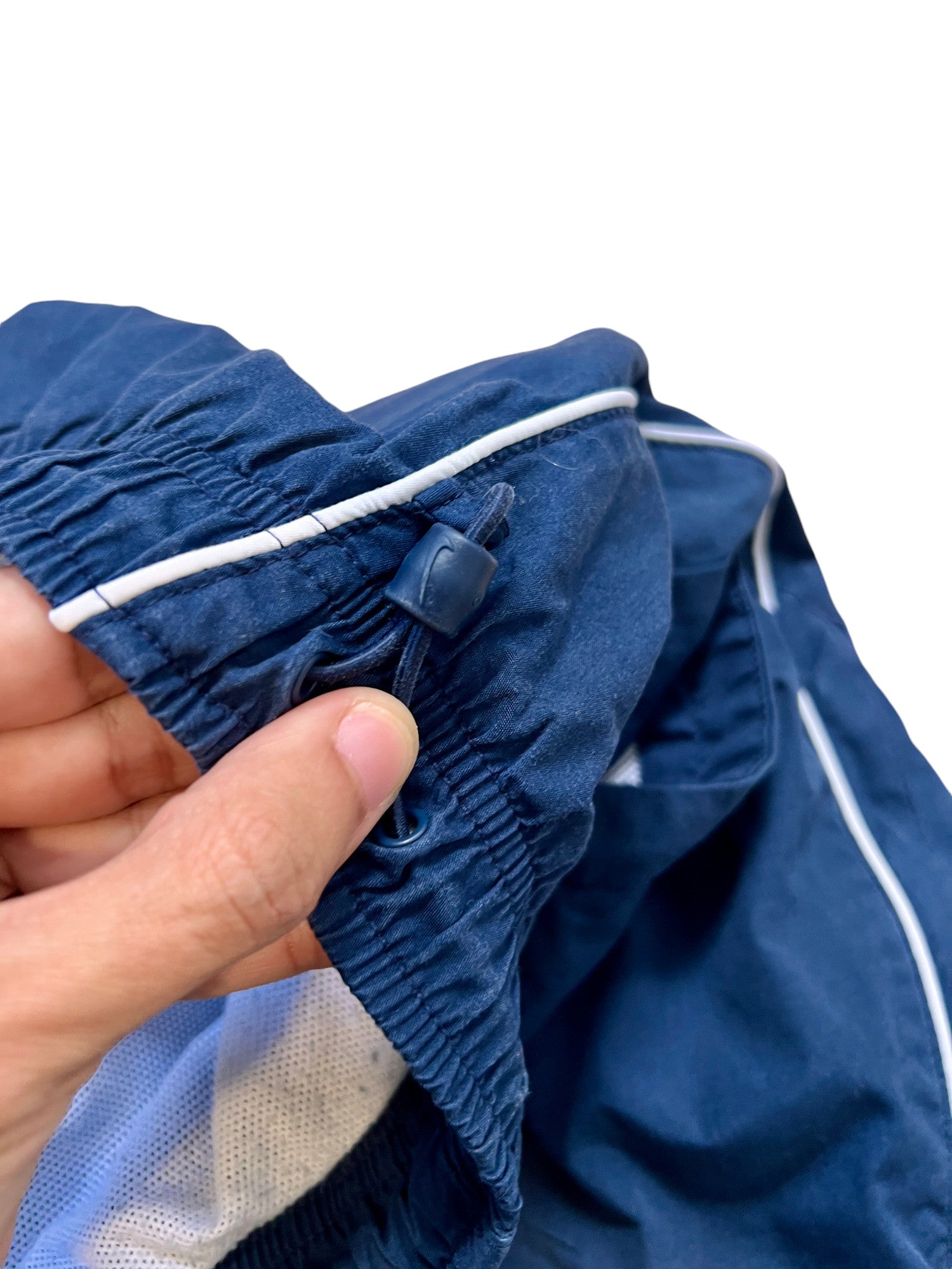 Nike Jorts Vintage Parachute Dark Blue Y2K - cloakerstore