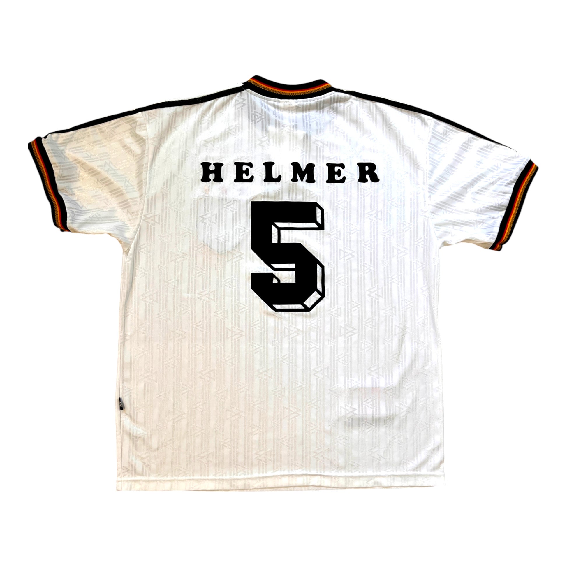 Adidas Alemania 1996 1998 Home Fútbol Camiseta Fútbol Helmer 5 - cloakerstore