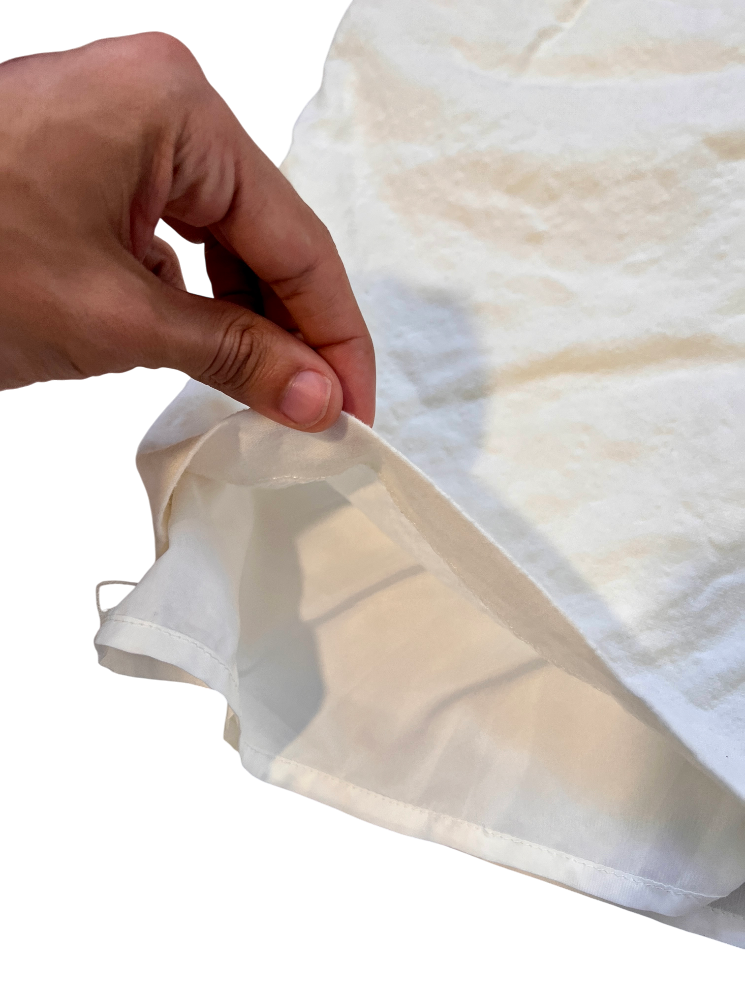 Louis Vuttion Baggy Jorts Cream White - cloakerstore