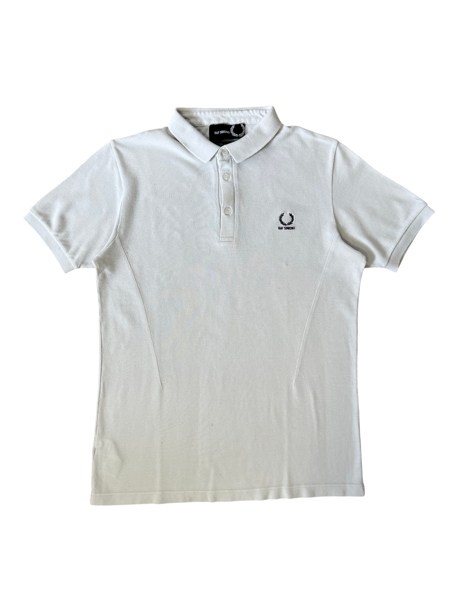Raf Simons X Fred Perry Polo White - cloakerstore