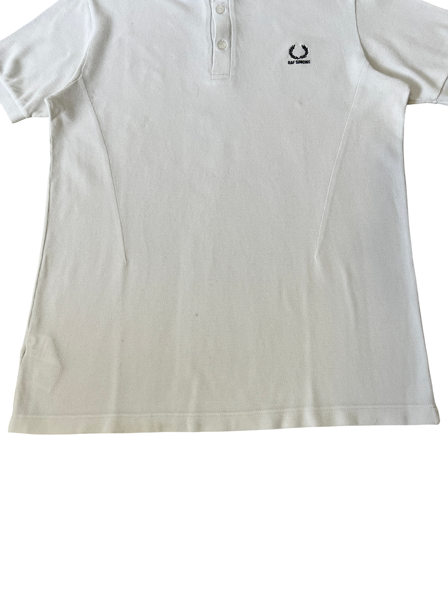 Raf Simons X Fred Perry Polo White - cloakerstore