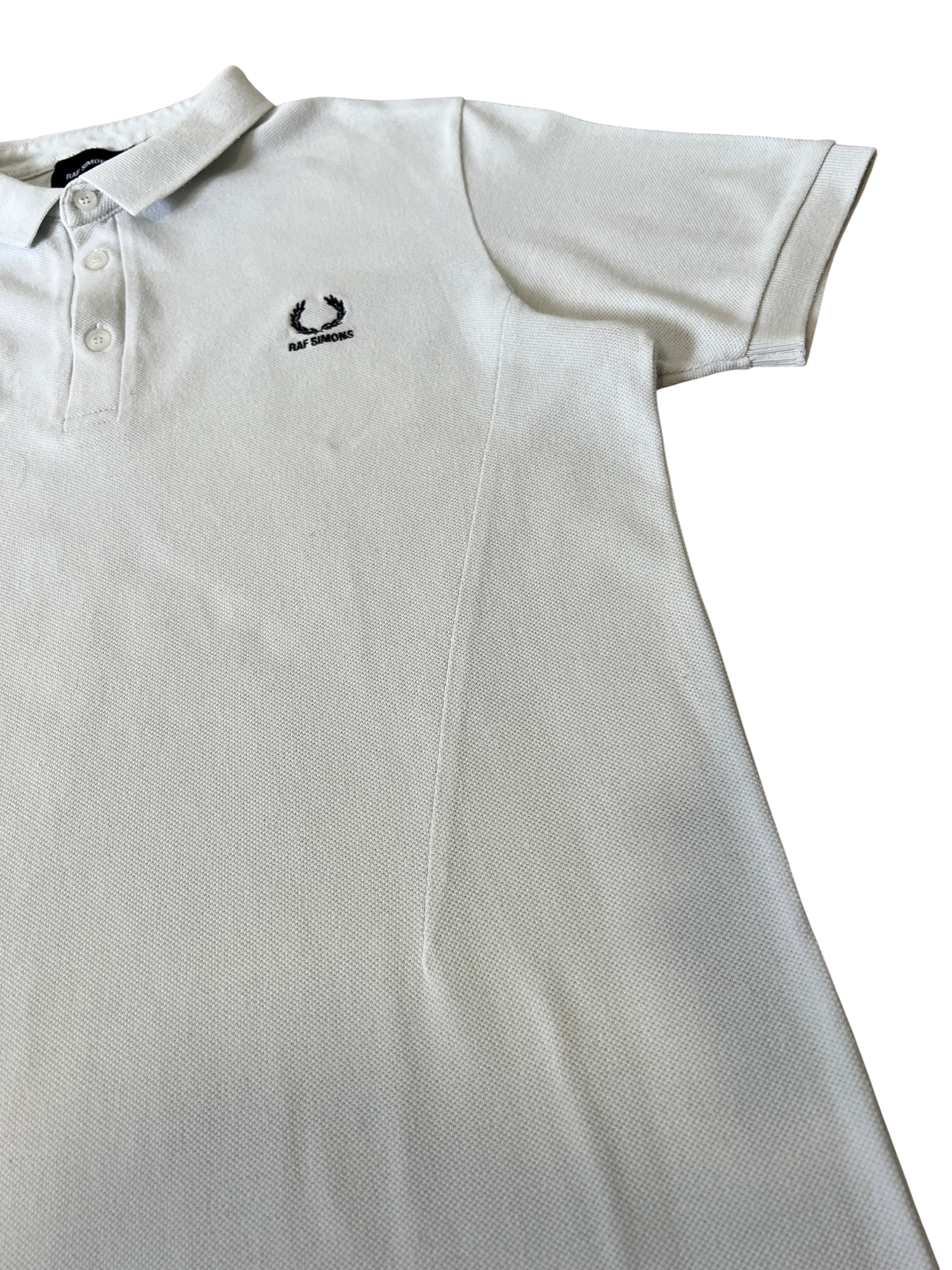 Raf Simons X Fred Perry Polo White - cloakerstore