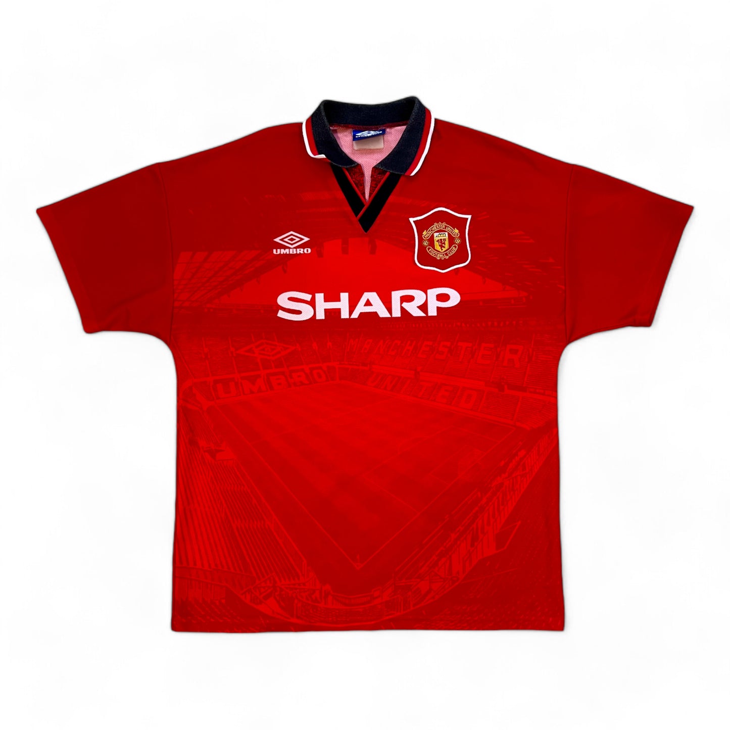 Manchester United Home 1994-1996 Umbro Vintage 11 Giggs - cloakerstore