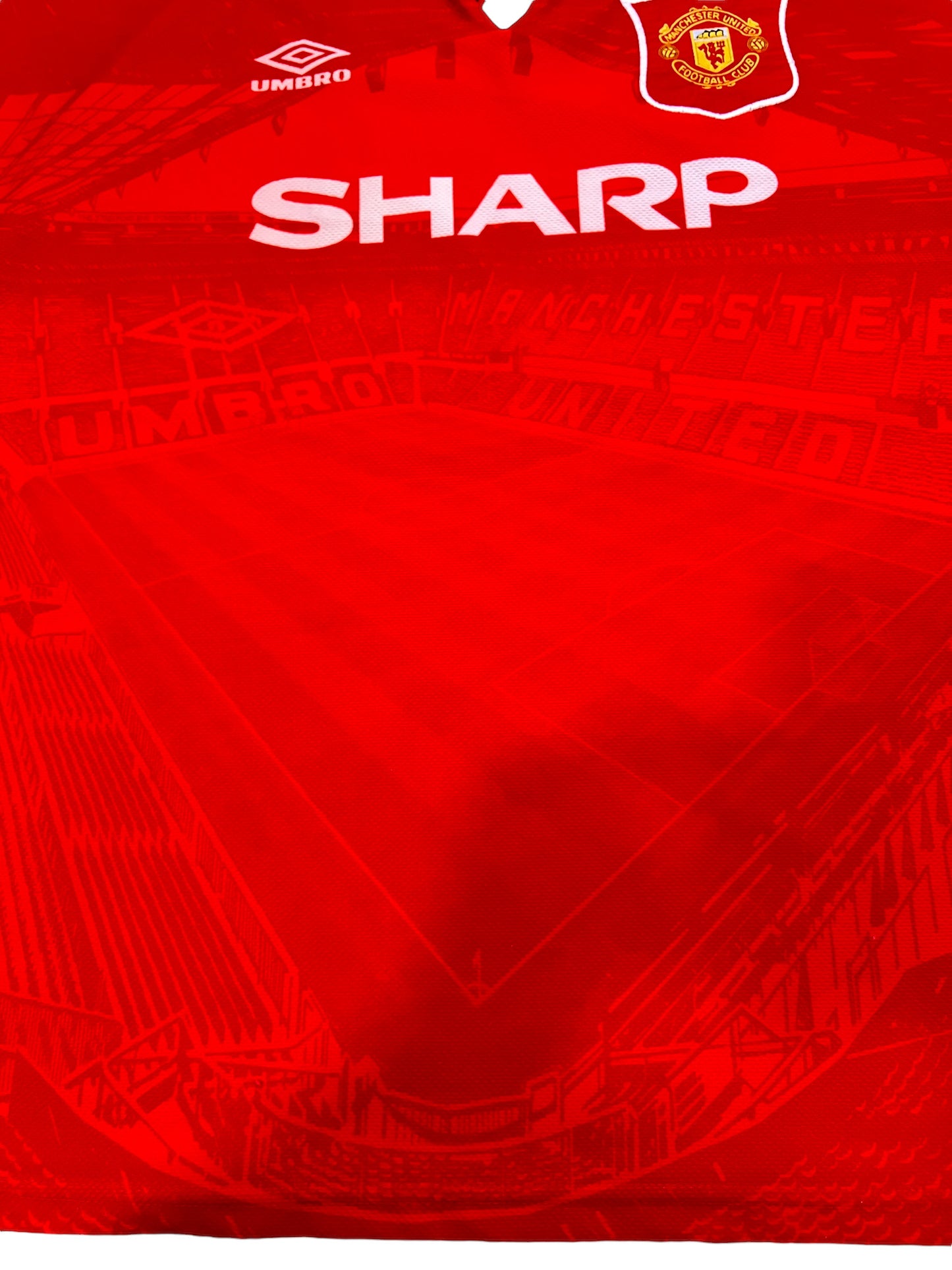 Manchester United Home 1994-1996 Umbro Vintage 11 Giggs - cloakerstore