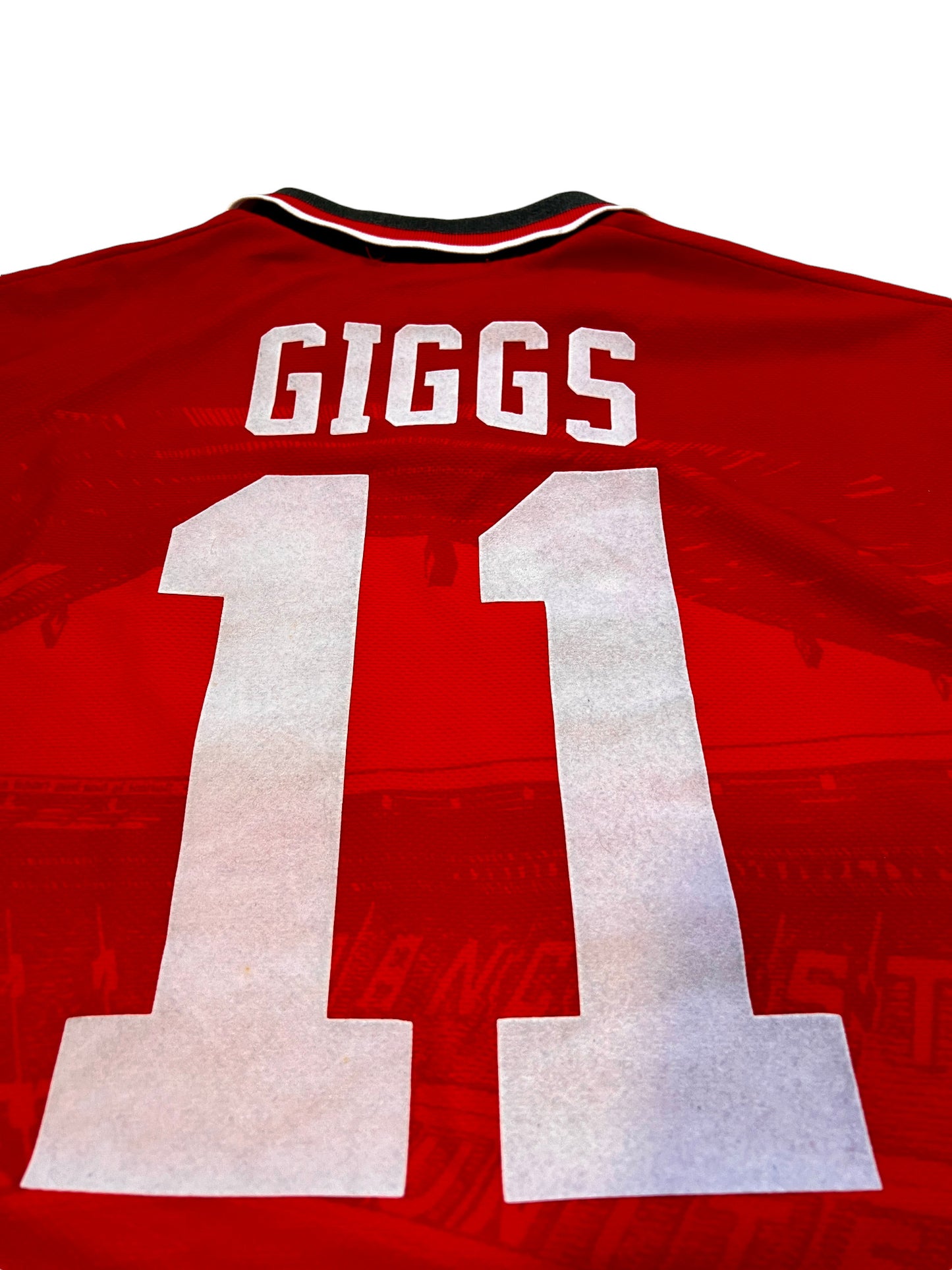 Manchester United Home 1994-1996 Umbro Vintage 11 Giggs - cloakerstore