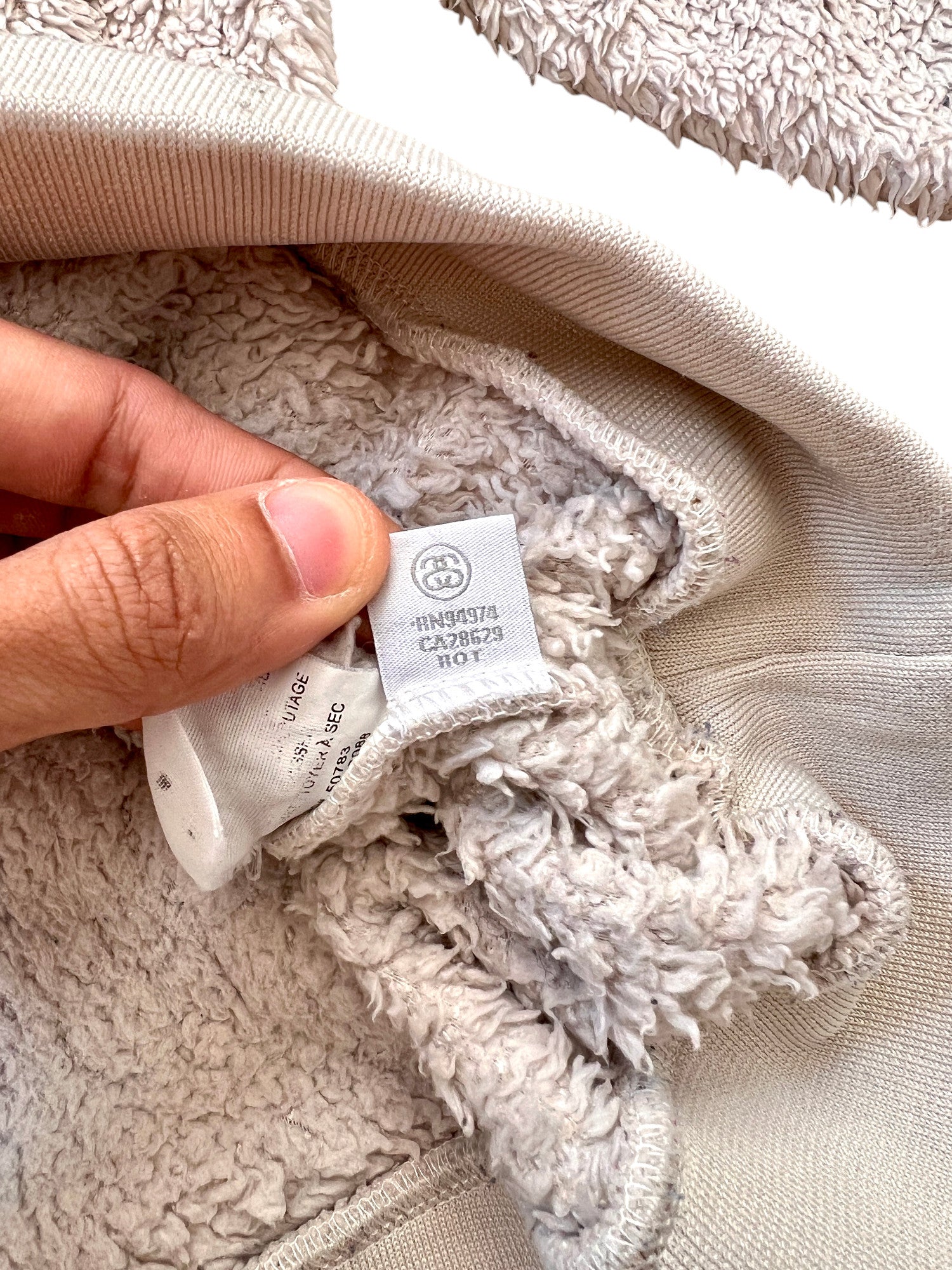 Stussy Vintage Jumper Sherpa Premium Big Logo Embroidery - cloakerstore