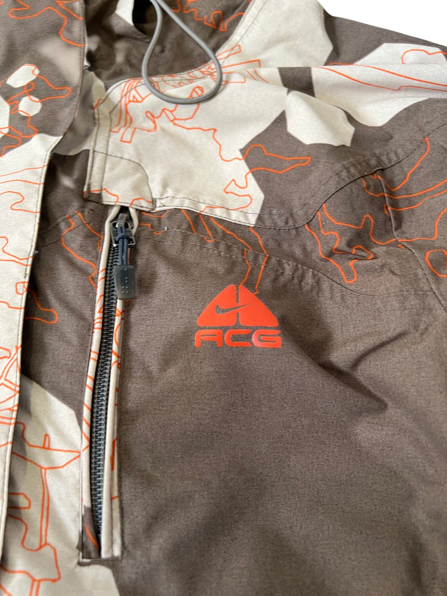 Nike ACG 3 Layer Jacket Brown/Beige - cloakerstore