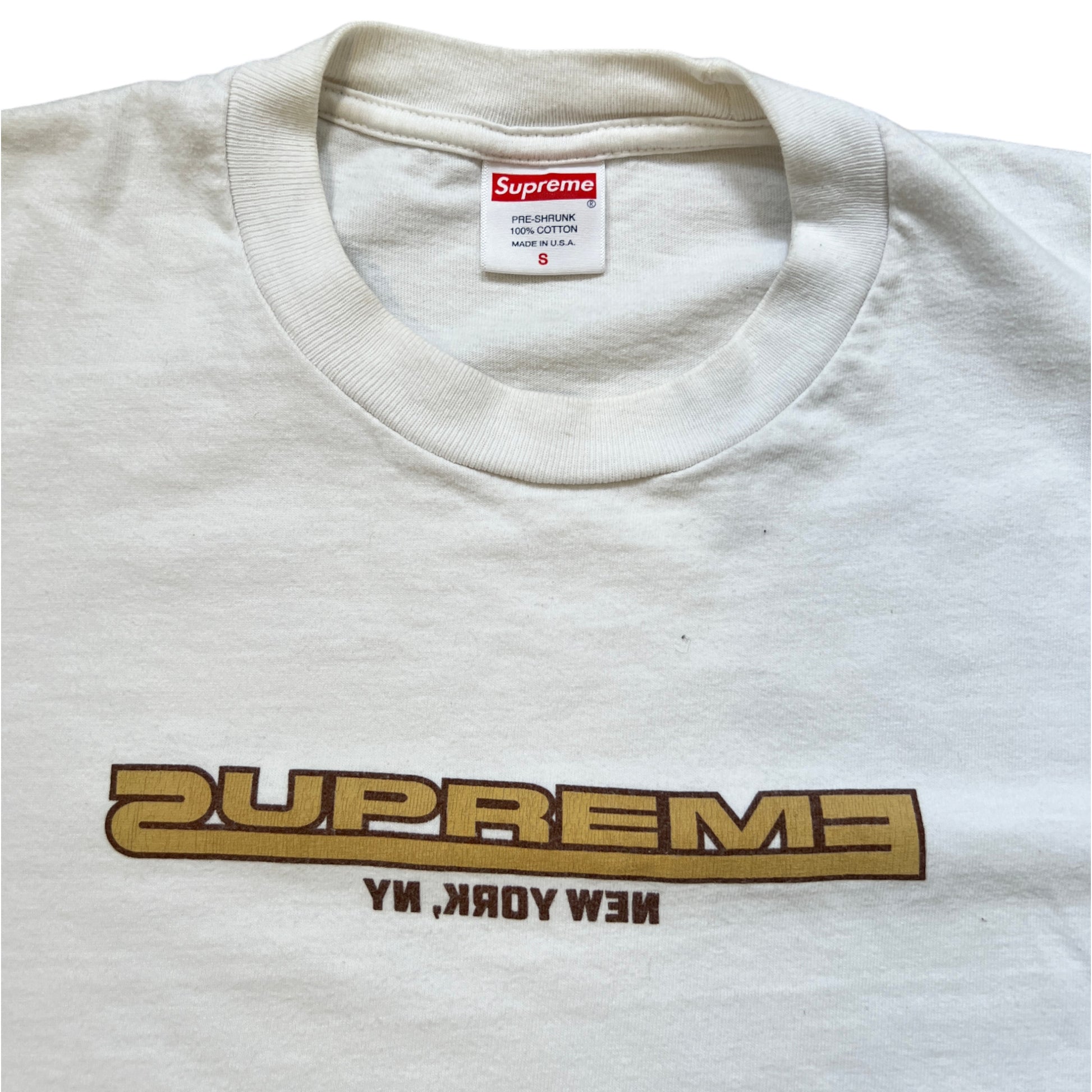 Supreme Connected Tee White - cloakerstore
