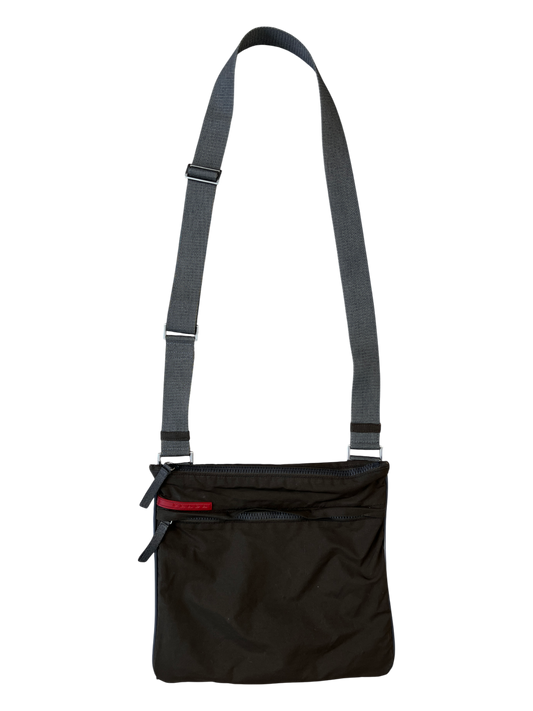 Prada Luna Rossa Crossbody Messenger Bag - cloakerstore