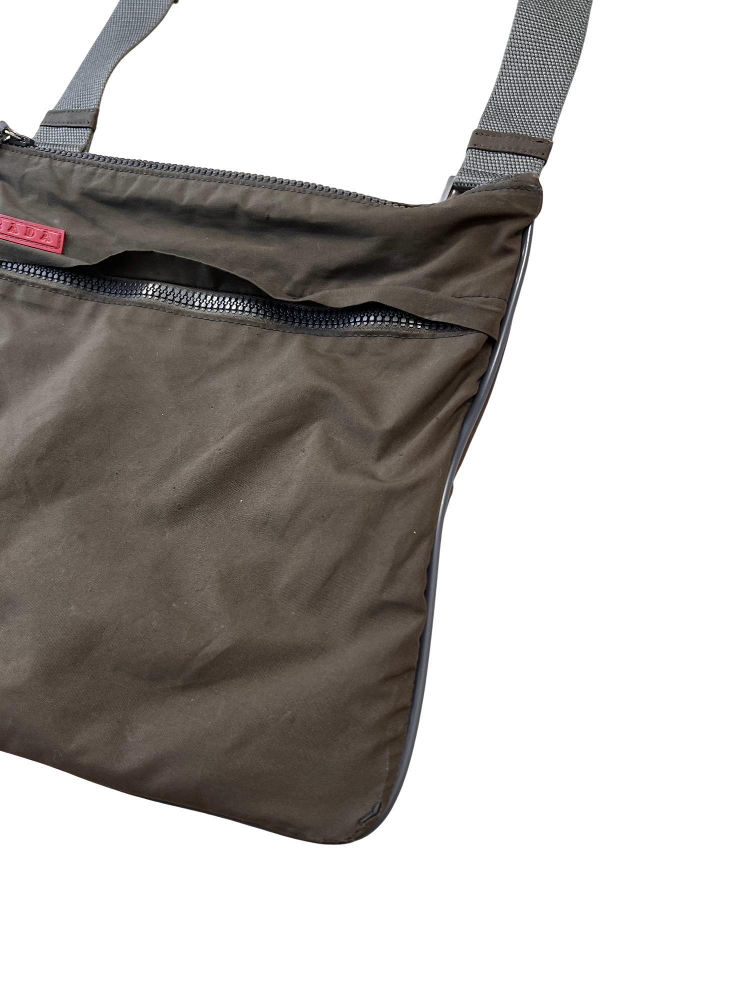 Prada Luna Rossa Crossbody Messenger Bag - cloakerstore