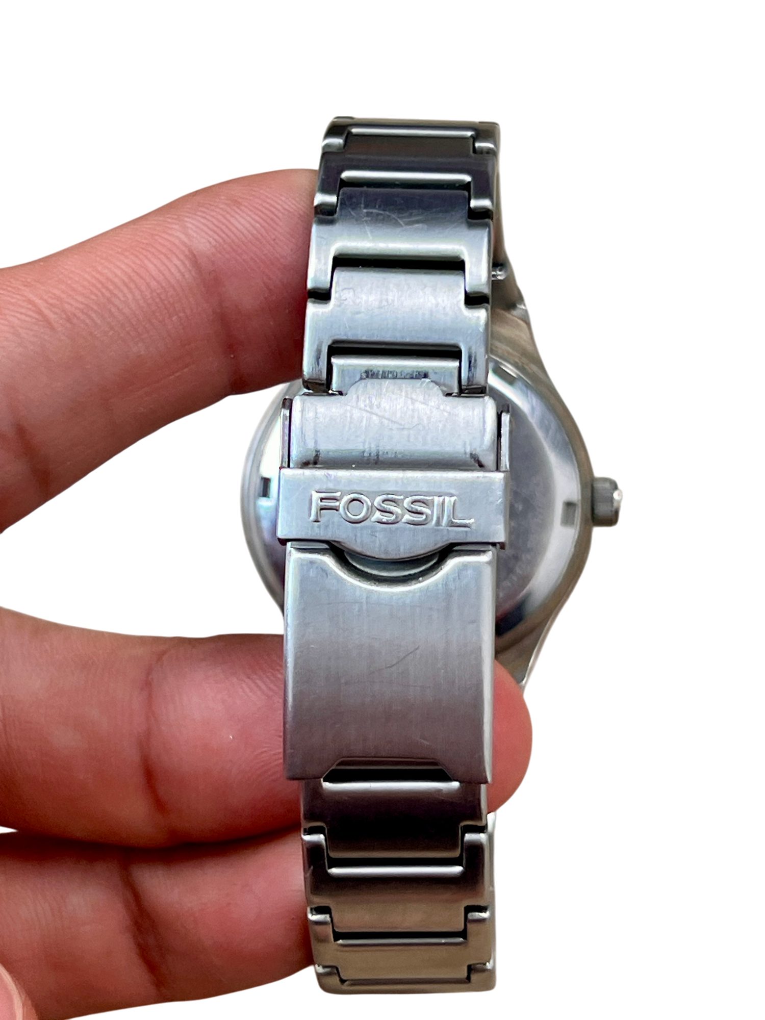 Fossil Big Tic Watch Wrist Green Dial 2001 - cloakerstore