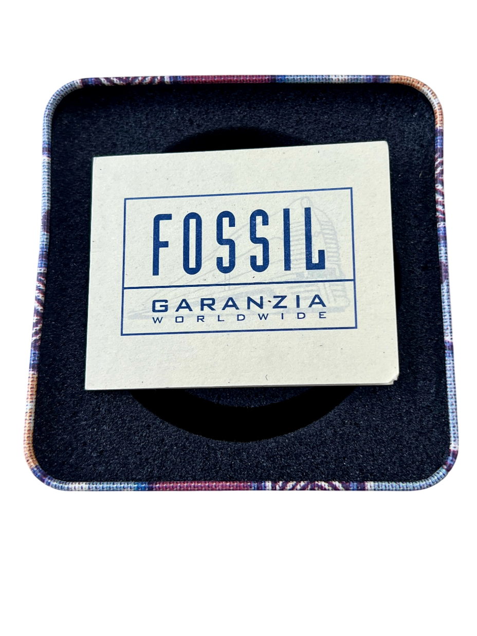 Fossil Big Tic Watch Wrist Green Dial 2001 - cloakerstore