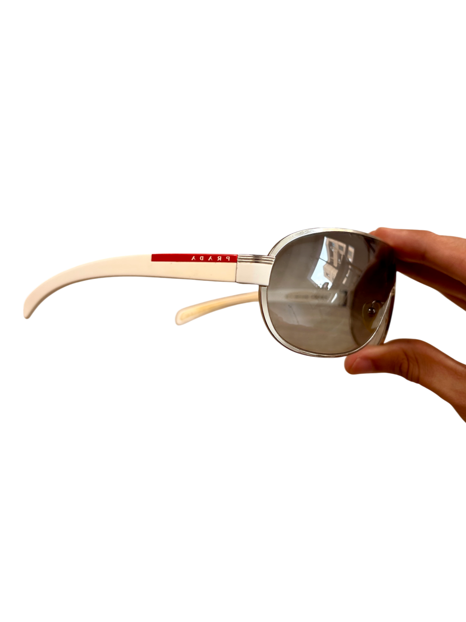 Prada Luna Rossa Shield Mask Sunglasses - cloakerstore