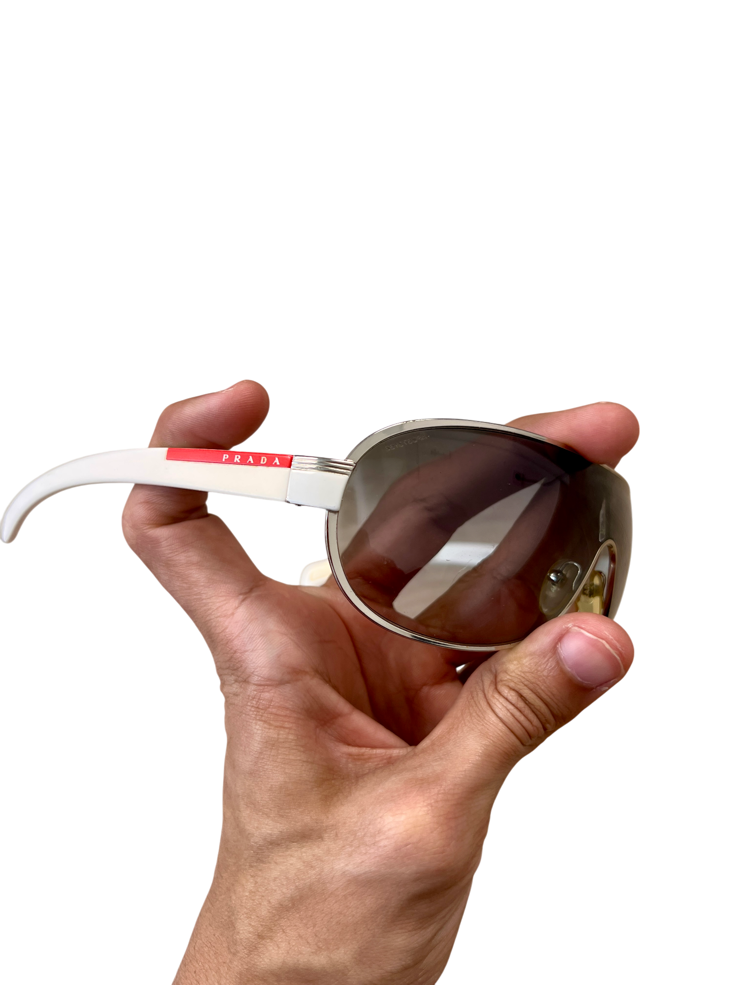 Prada Luna Rossa Shield Mask Sunglasses - cloakerstore
