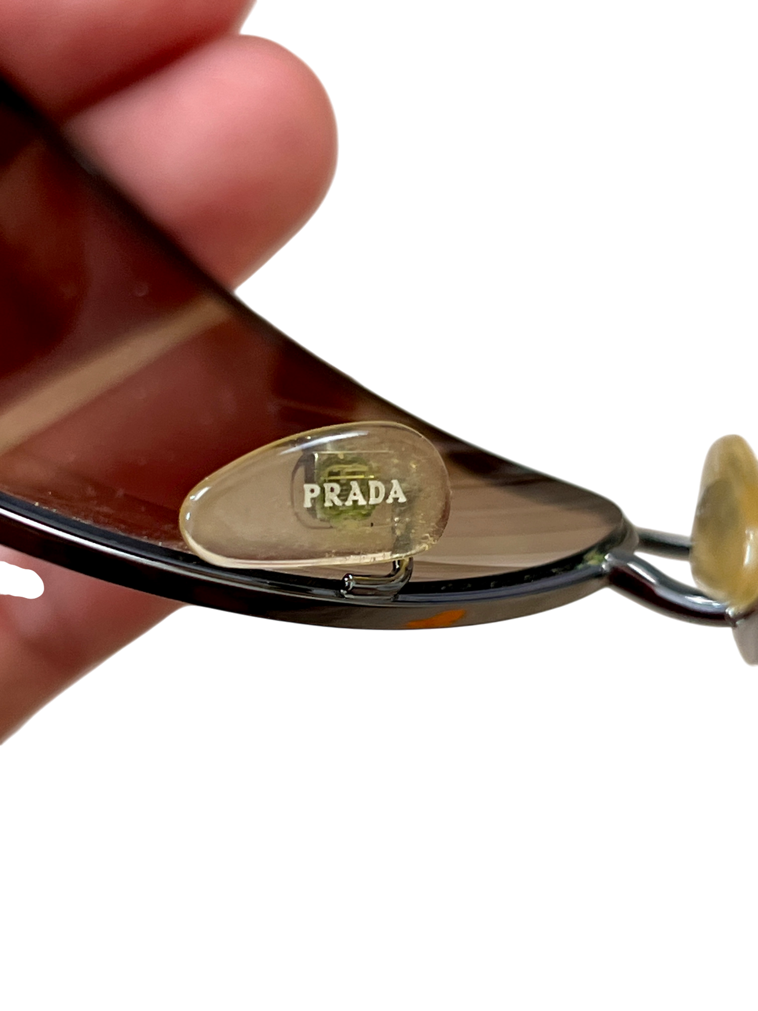 Prada Luna Rossa Sunglasses Brown Shield Mask Brown - cloakerstore
