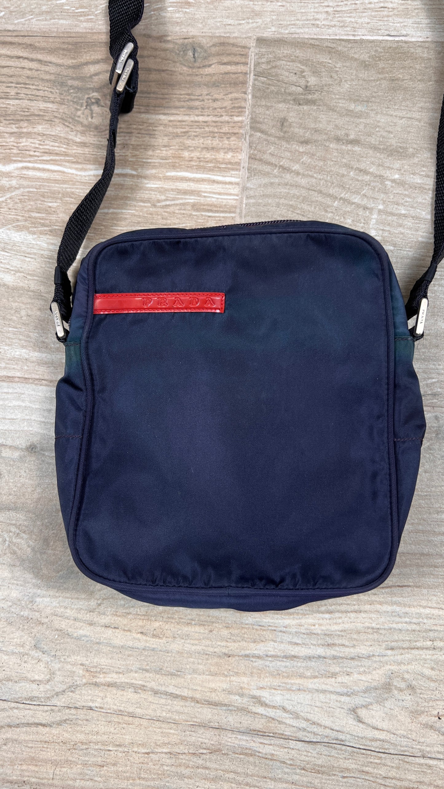 Prada Sport Bag Vintage 2000's Dark Blue - cloakerstore