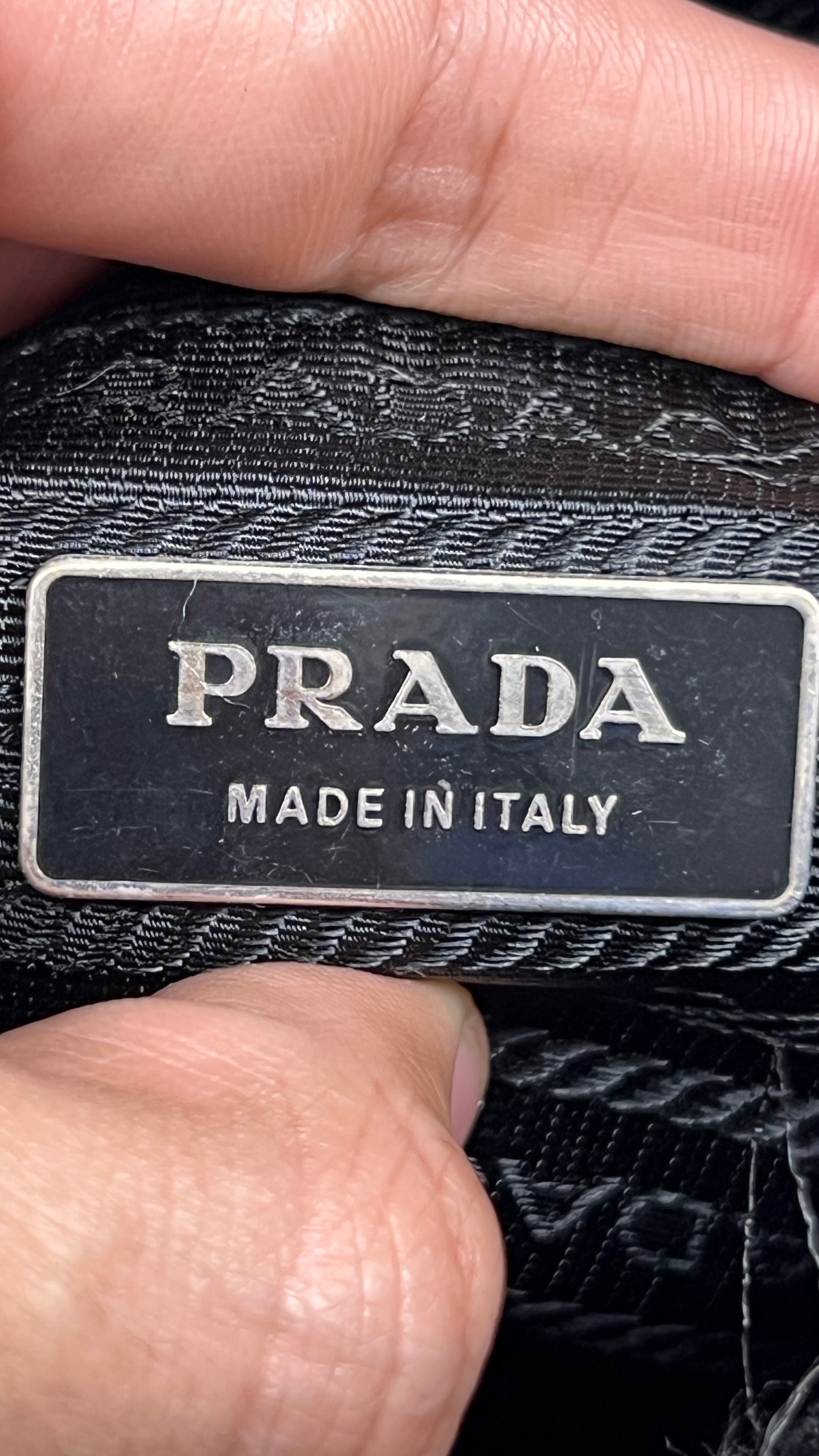 Prada Sport Bag Vintage 2000's Dark Blue - cloakerstore