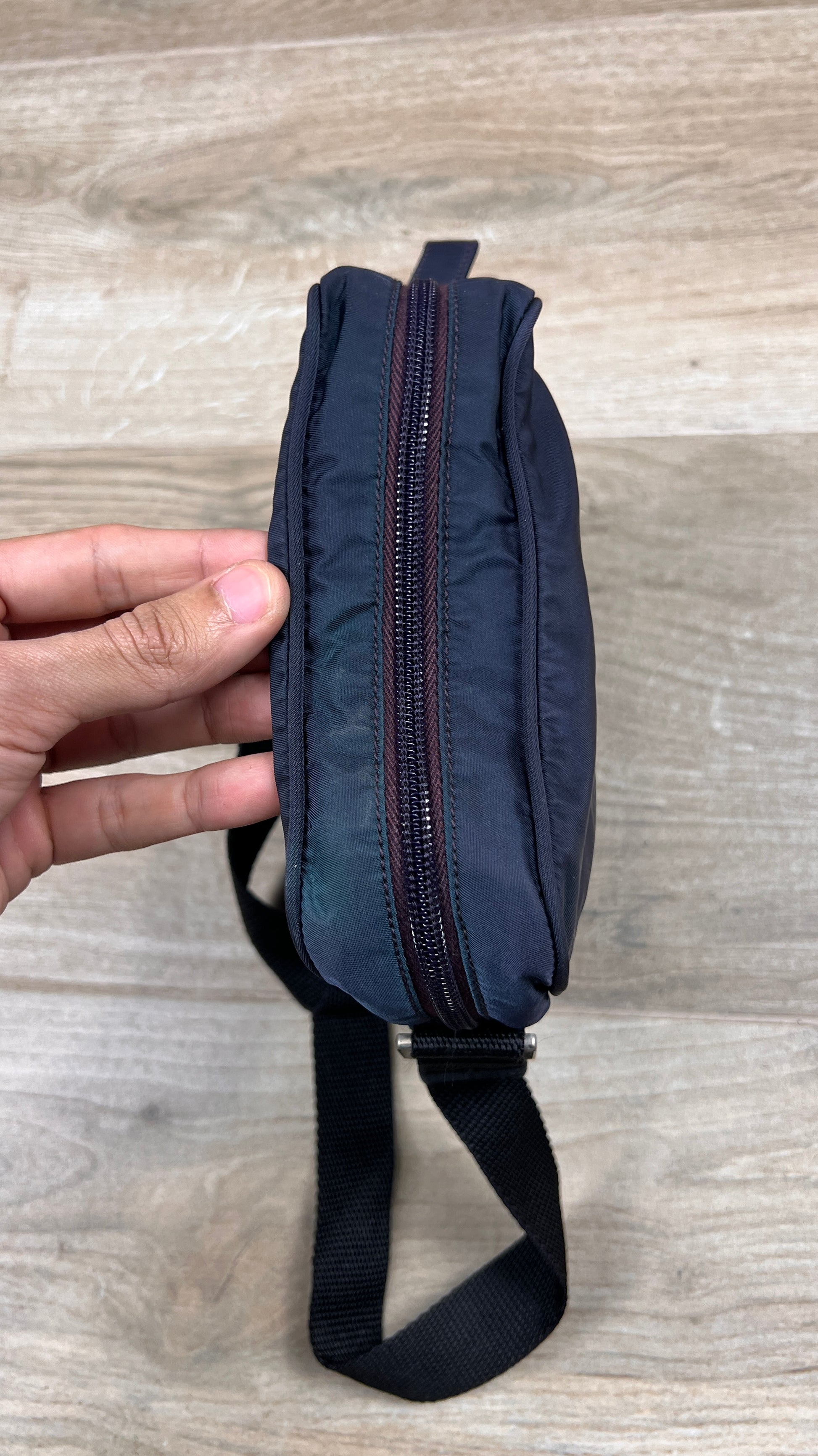 Prada Sport Bag Vintage 2000's Dark Blue - cloakerstore