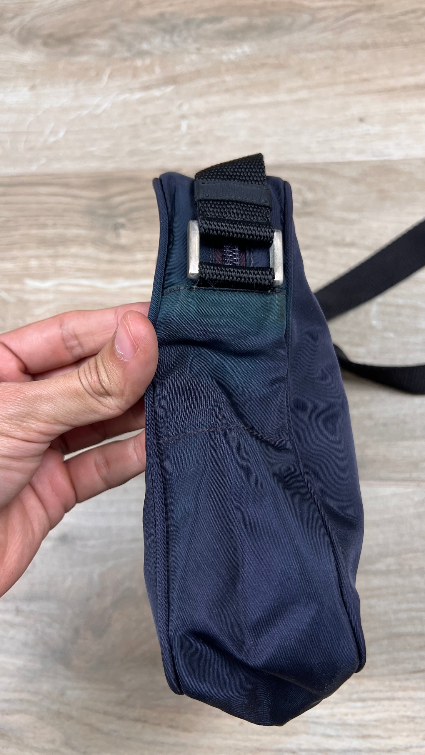 Prada Sport Bag Vintage 2000's Dark Blue - cloakerstore