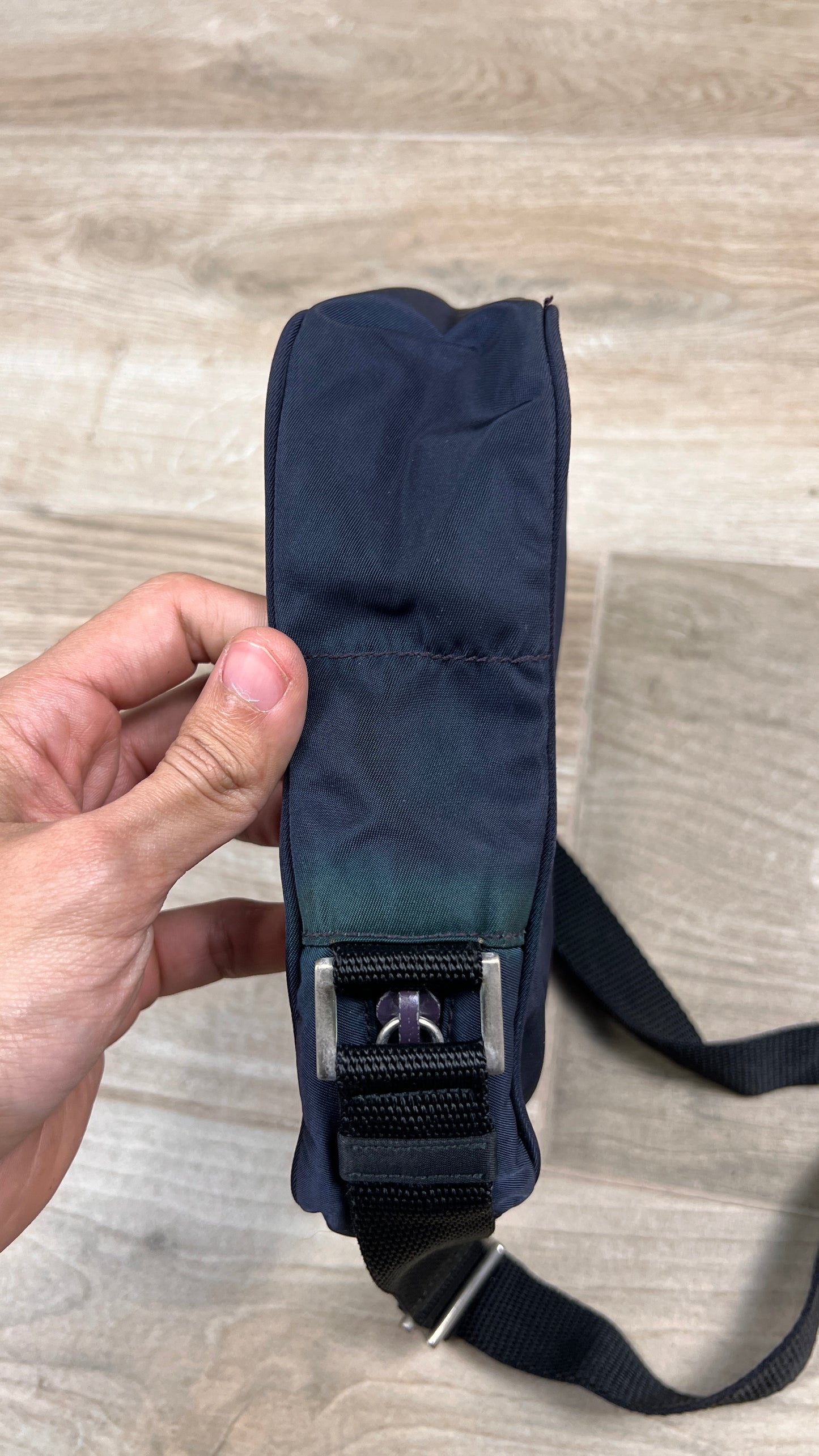 Prada Sport Bag Vintage 2000's Dark Blue - cloakerstore