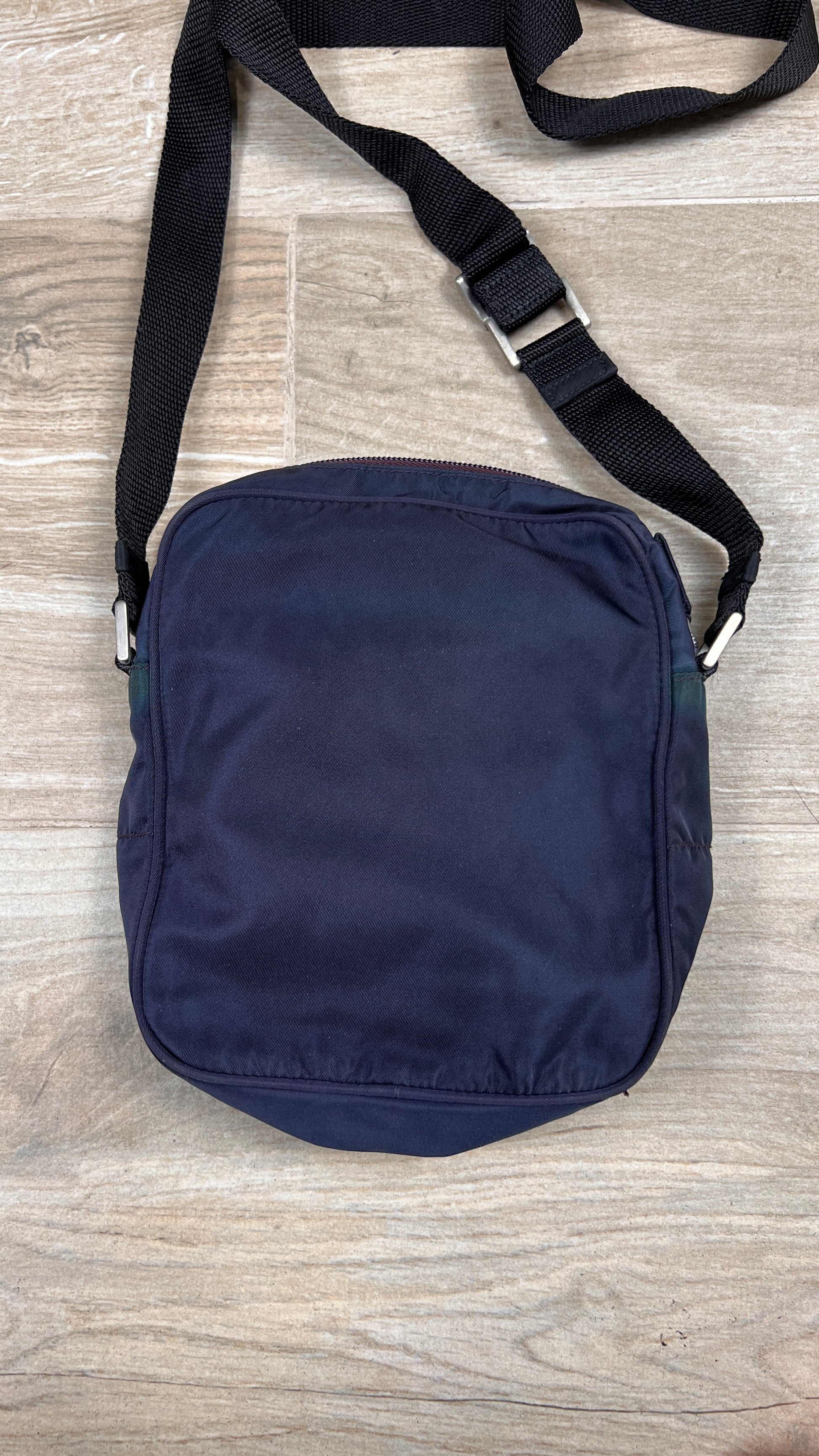 Prada Sport Bag Vintage 2000's Dark Blue - cloakerstore