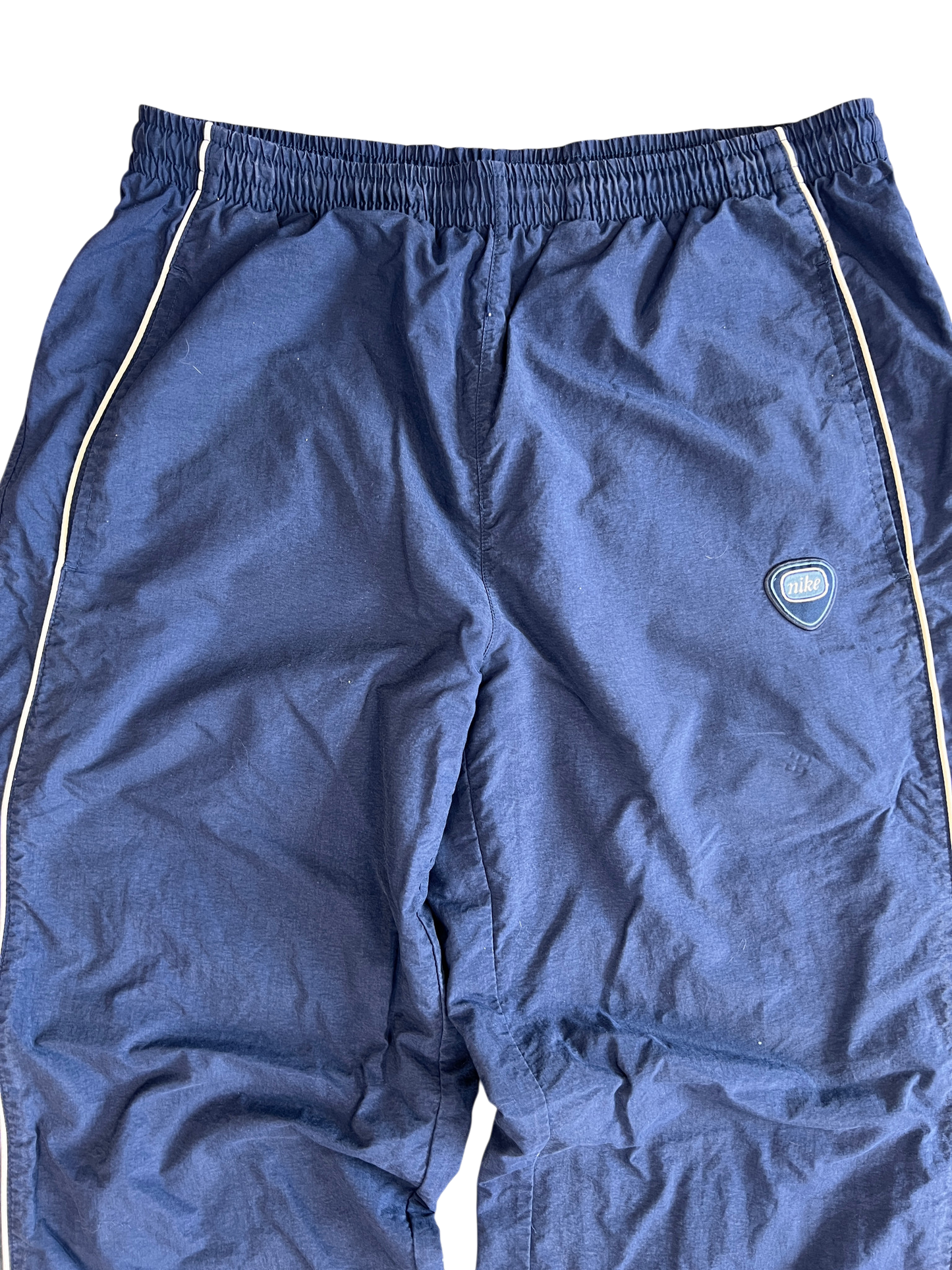 Nike Vintage Track Pants Baggy Dark Blue Sport 2000's