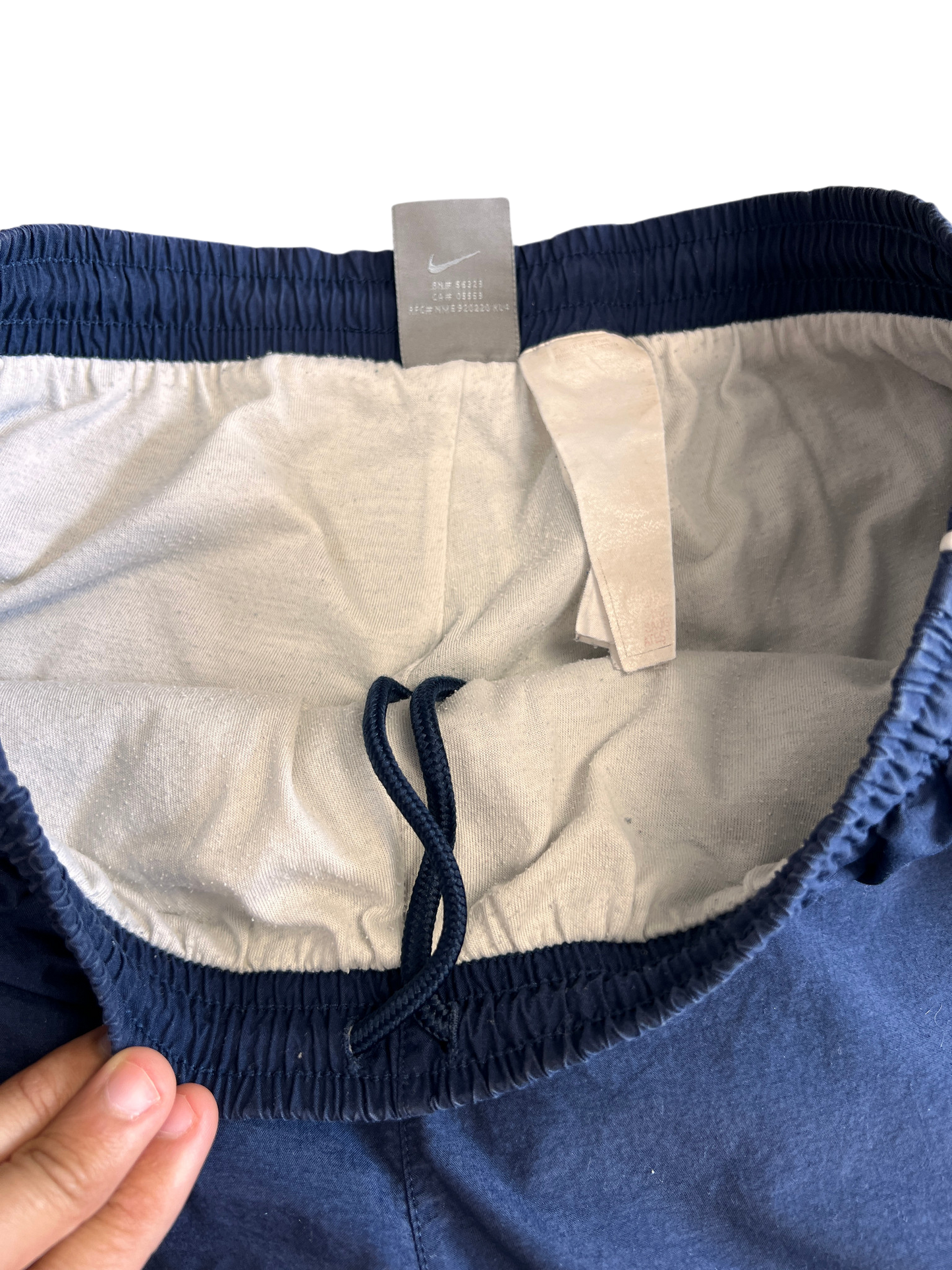 Nike Vintage Track Pants Baggy Dark Blue Sport 2000's