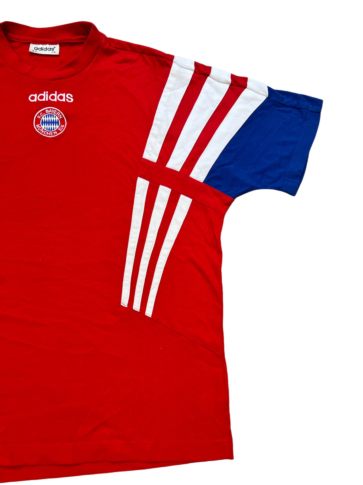 Adidas Training Shirt Vintage T-shirt Bayern Munich 1995-96 - cloakerstore