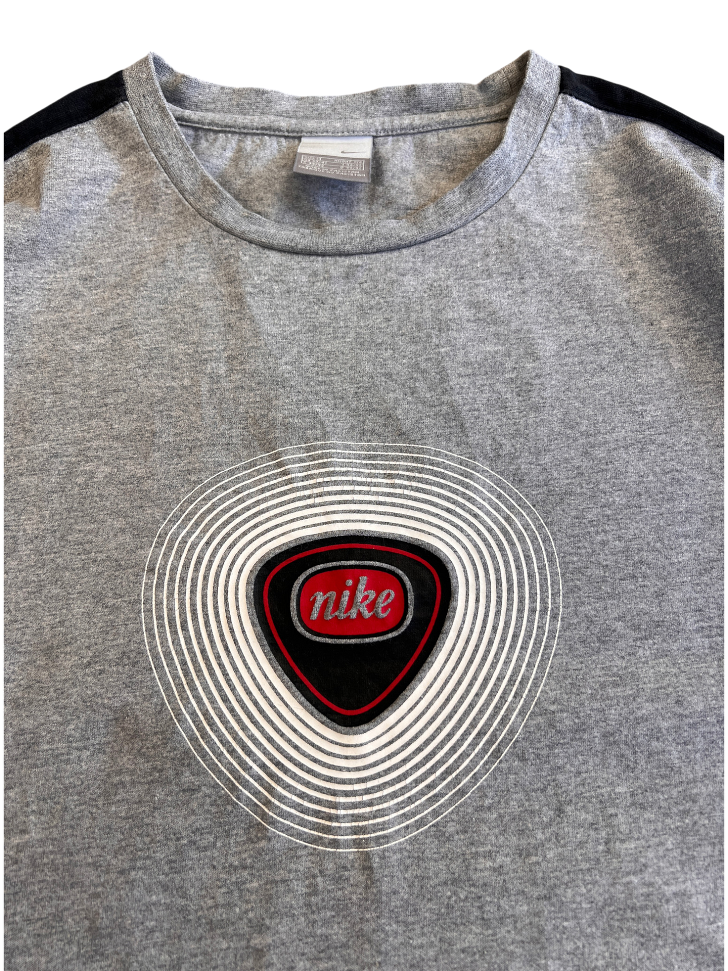 Nike Center Swoosh 2000's Vintage Grade Logo Center Gray T-shirt